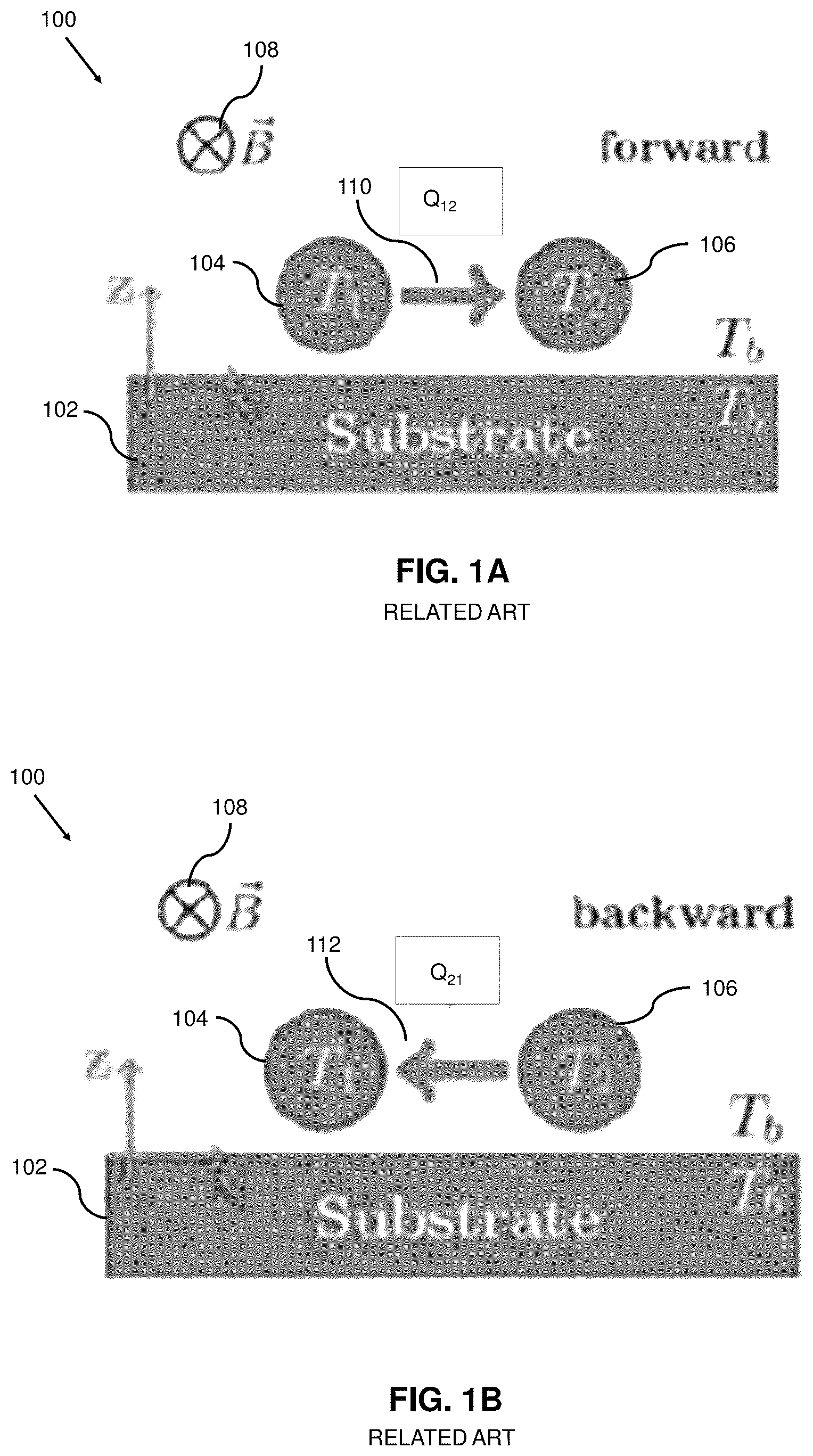 Patent US12410950 Figure 1 – Nano thermal diode based on polarization control of nanoparticles on graphene nanograting
