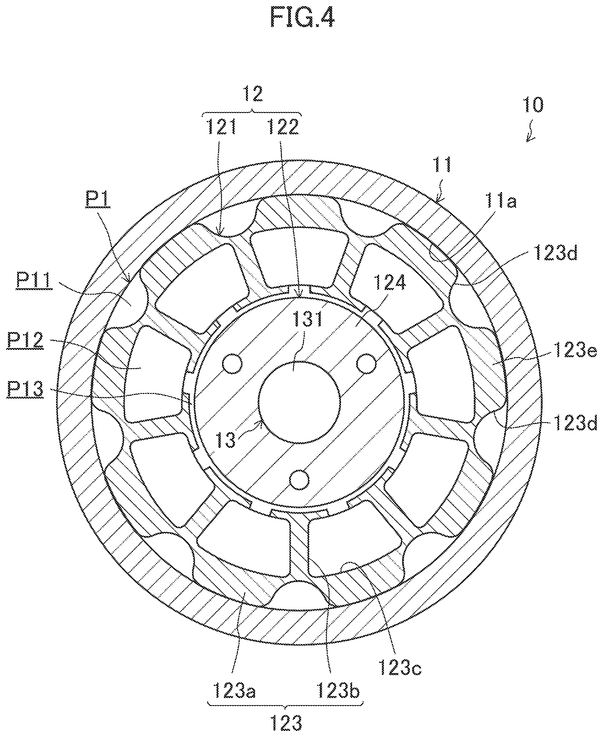 Patent US12410952 Figure 4 – Compressor device and refrigeration apparatus