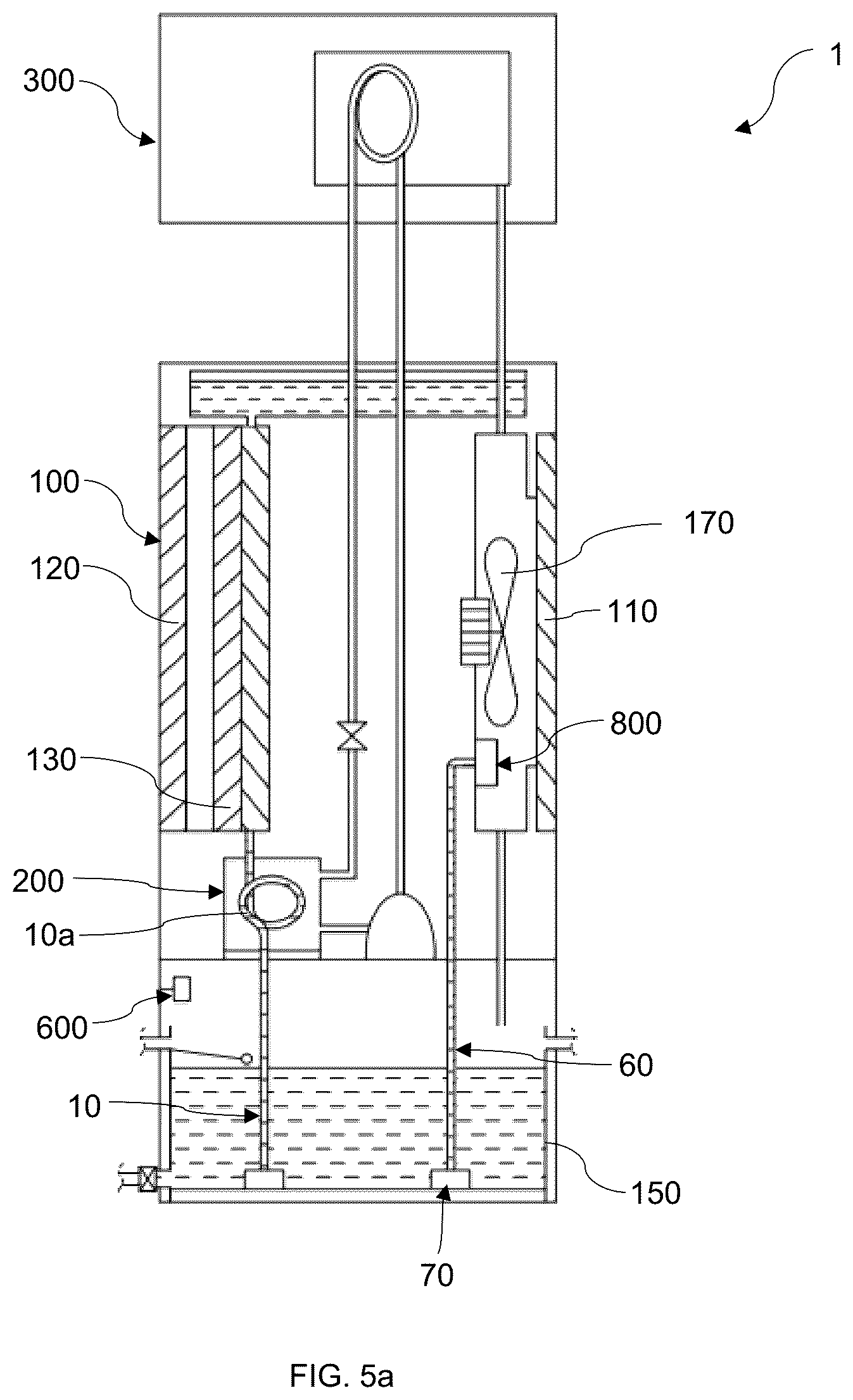 Patent US12410953 Figure 5 – Condensing unit