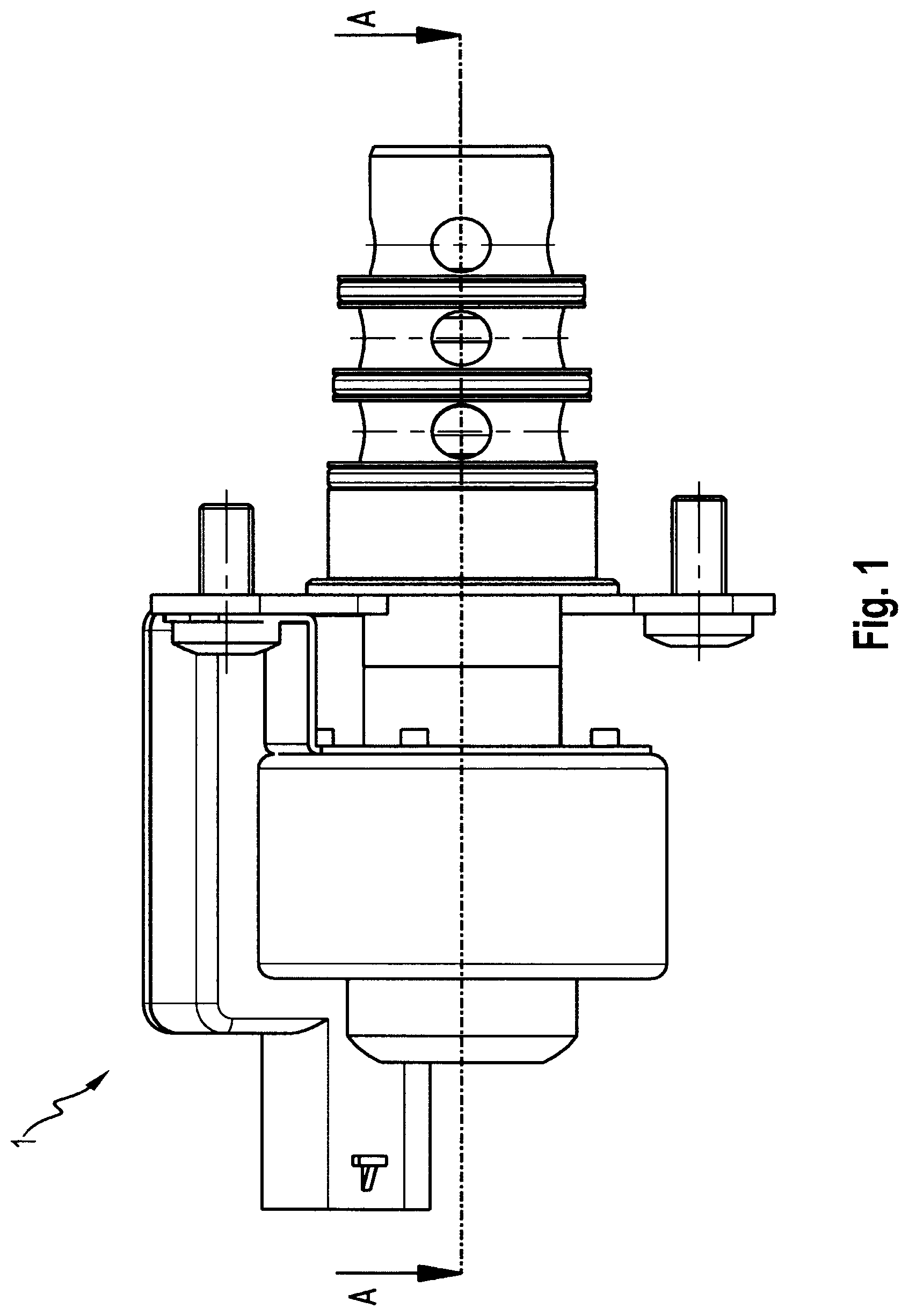 Patent US12410955 Figure 1 – Proportional valve assembly for refrigerants