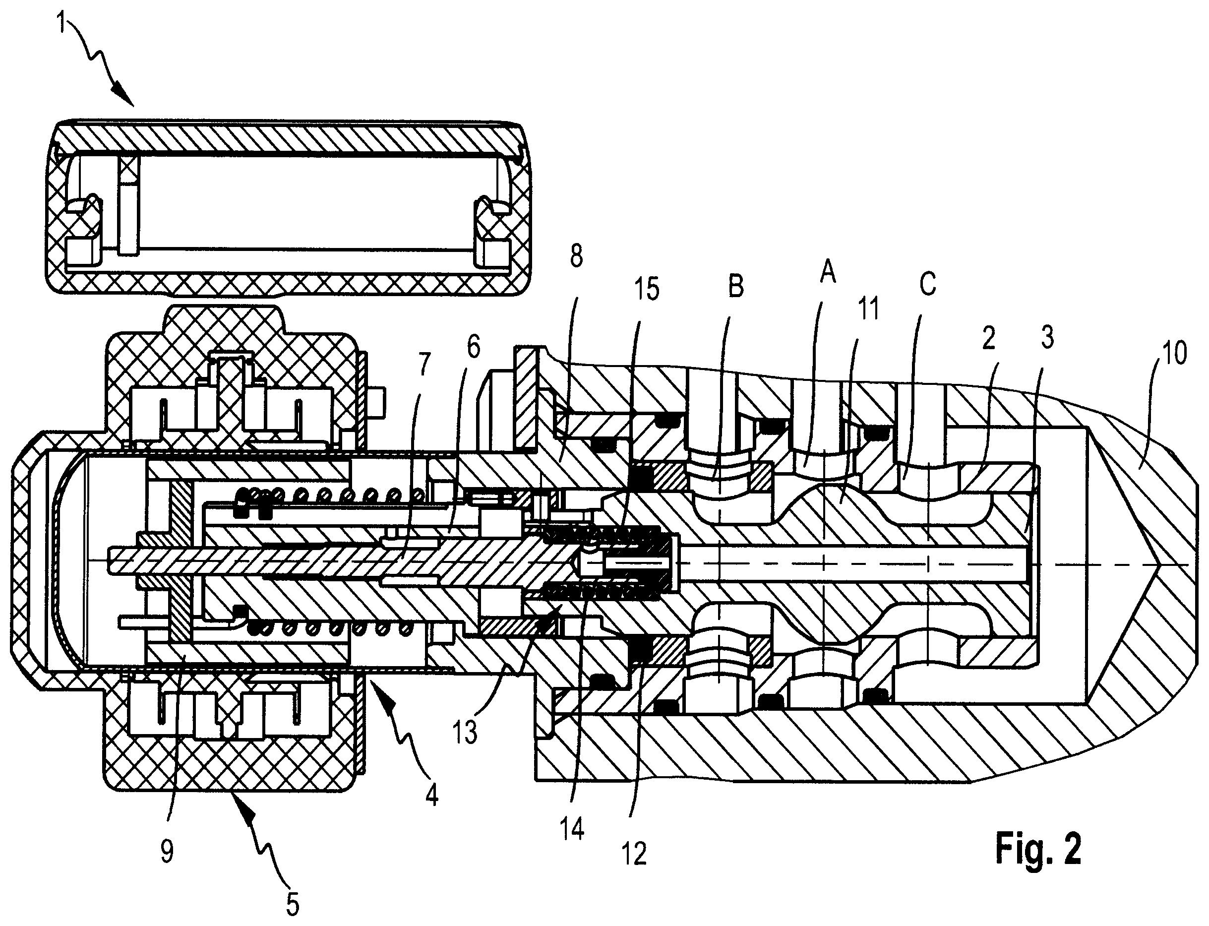 Patent US12410955 Figure 2 – Proportional valve assembly for refrigerants