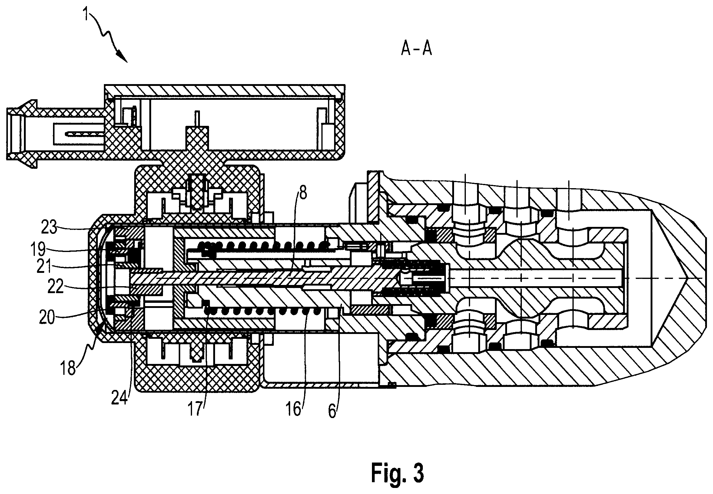 Patent US12410955 Figure 3 – Proportional valve assembly for refrigerants