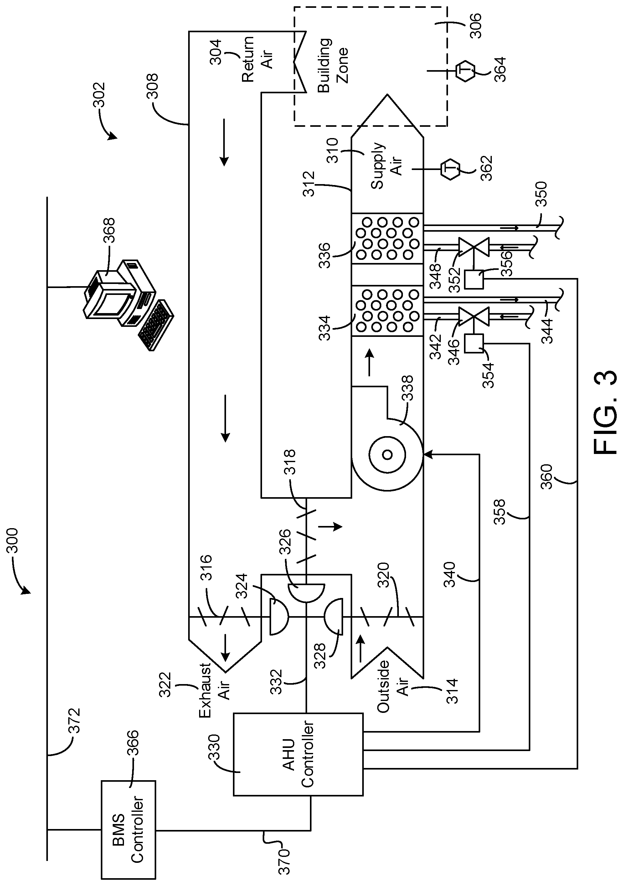 Patent US12410957 Figure 3 – Systems and methods for controlling variable refrigerant flow systems using artificial intelligence