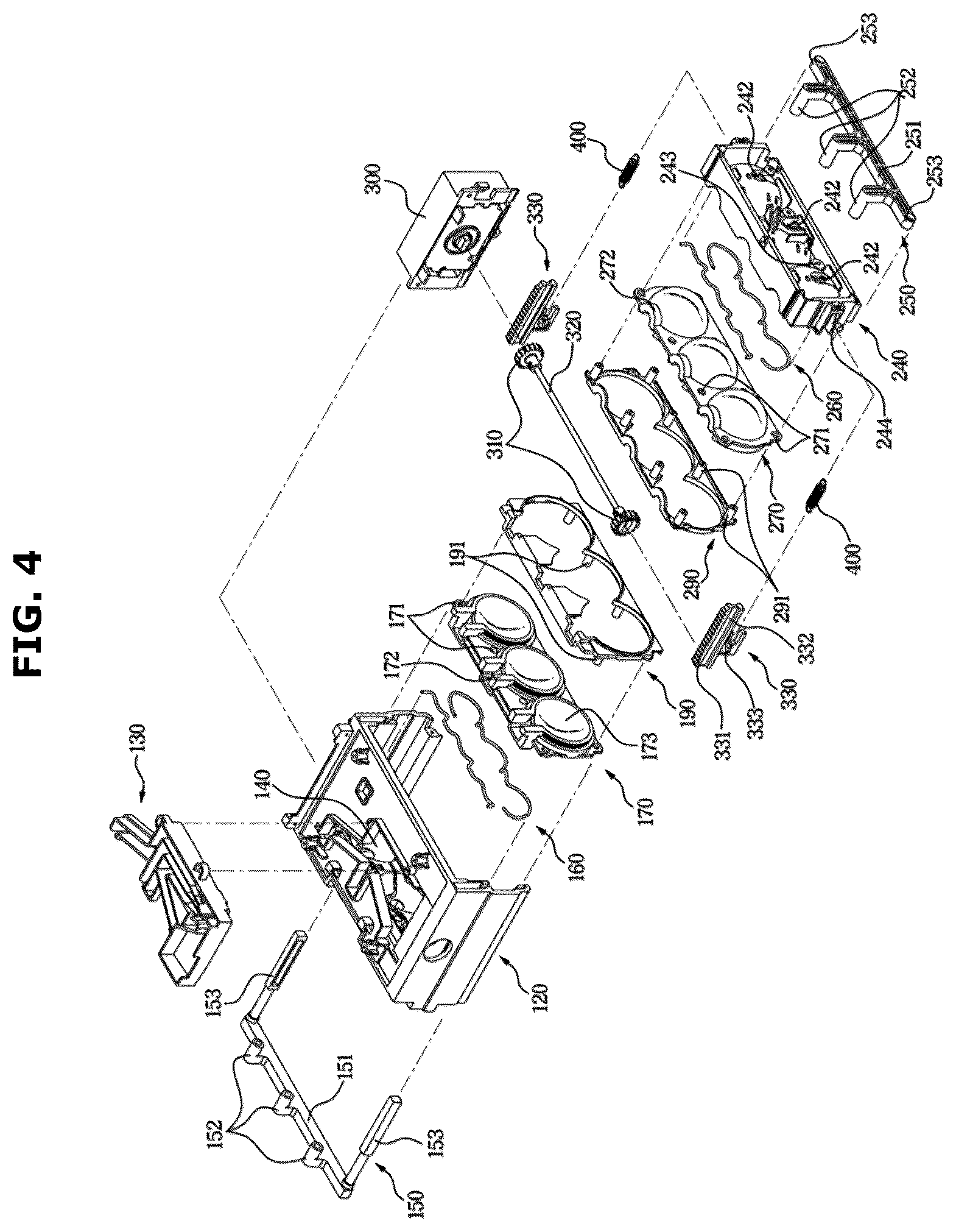 Patent US12410959 Figure 4 – Refrigerator