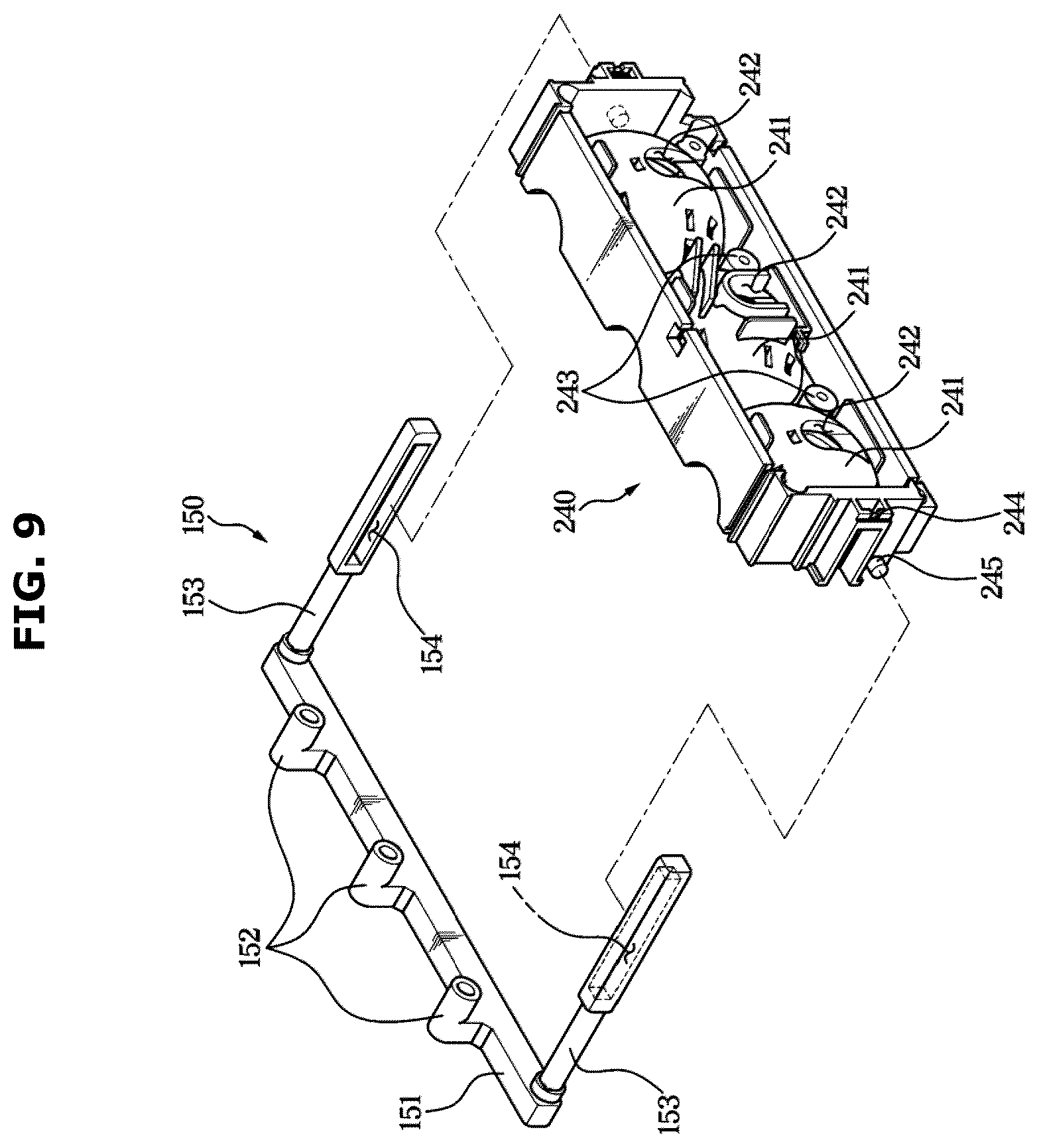 Patent US12410959 Figure 9 – Refrigerator