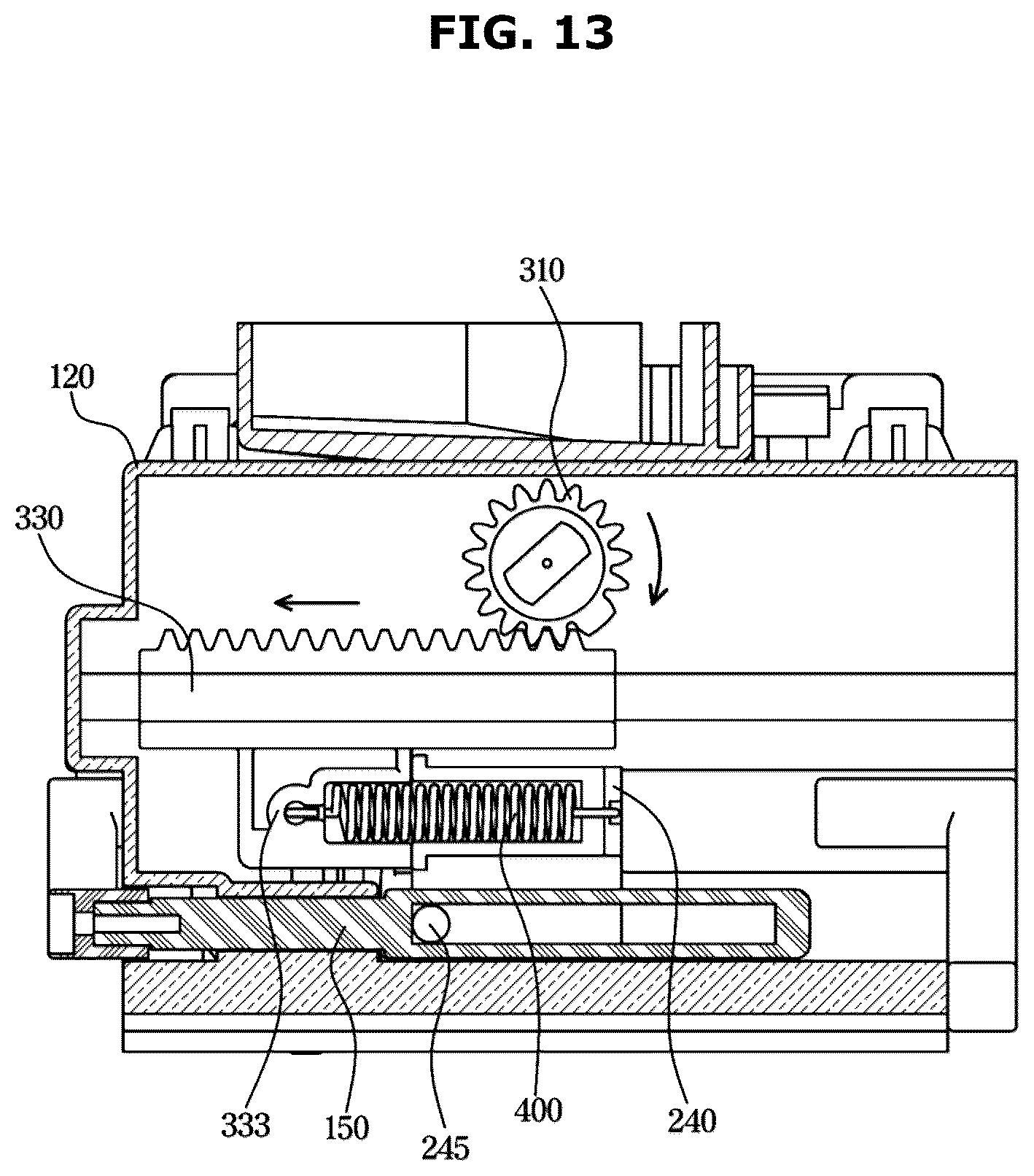 Patent US12410959 Figure 13 – Refrigerator