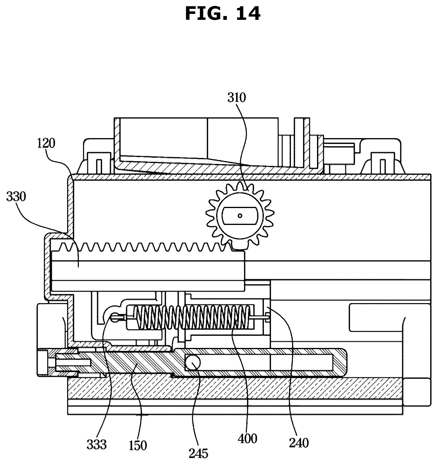Patent US12410959 Figure 14 – Refrigerator