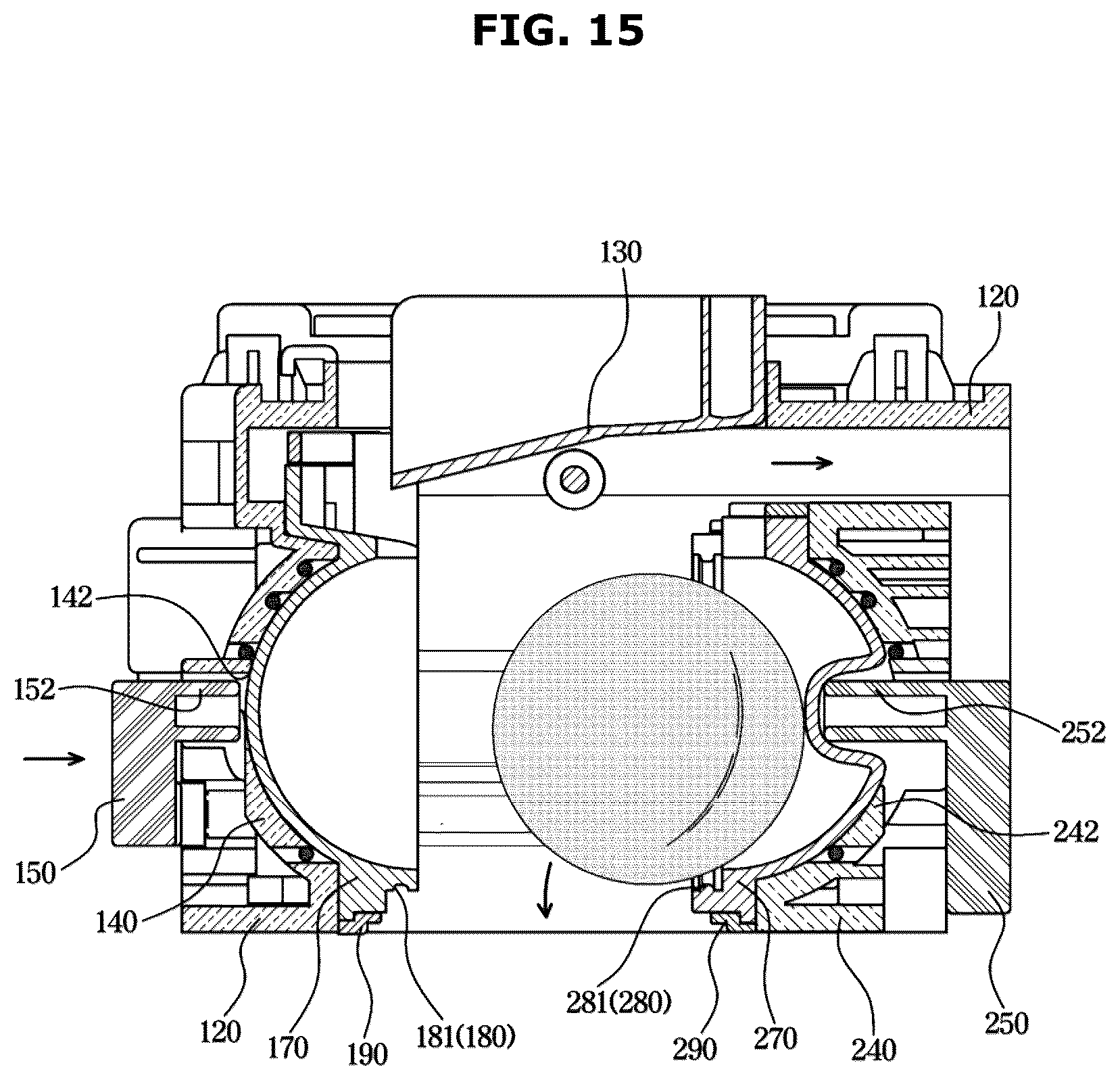 Patent US12410959 Figure 15 – Refrigerator