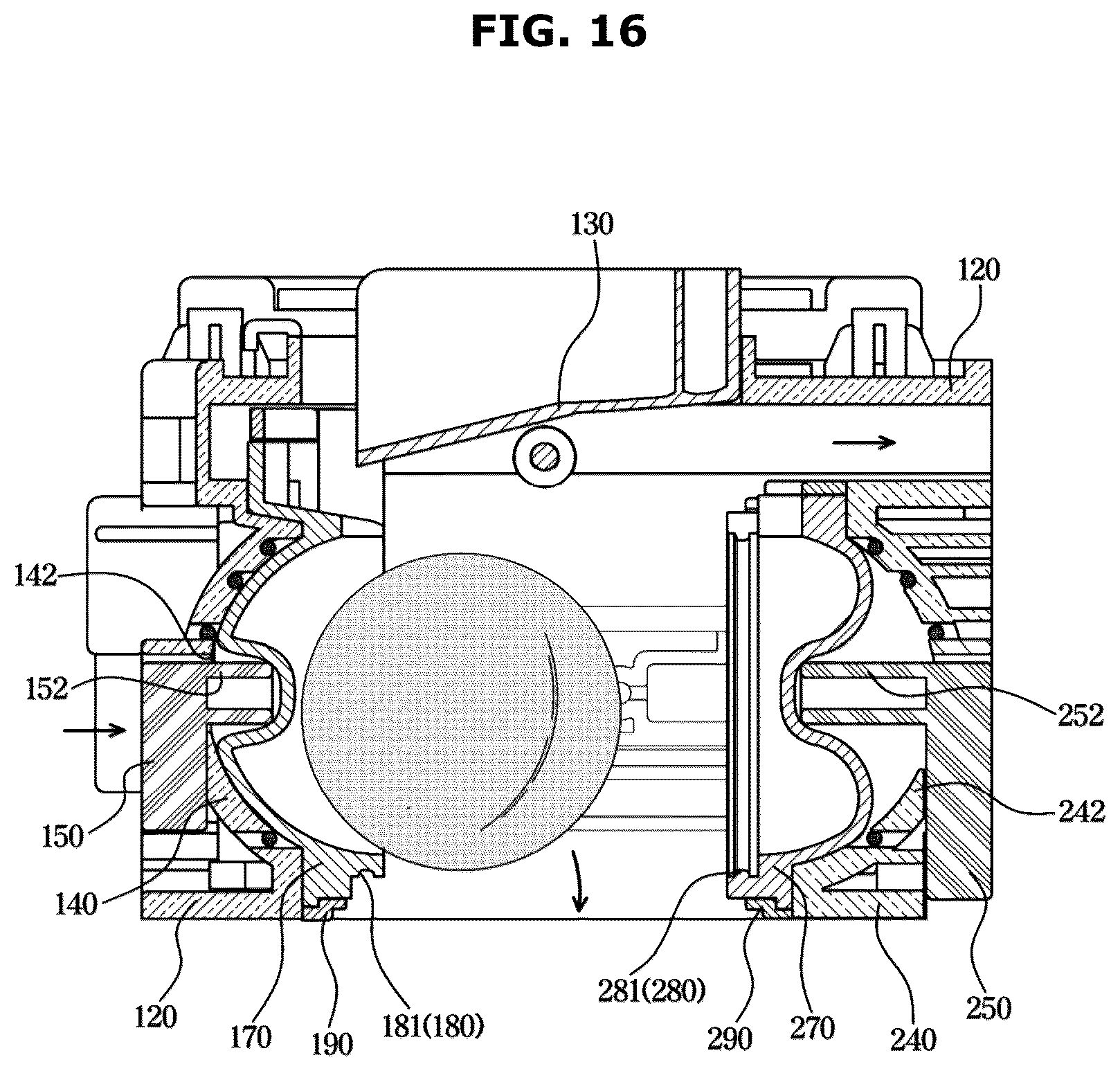 Patent US12410959 Figure 16 – Refrigerator