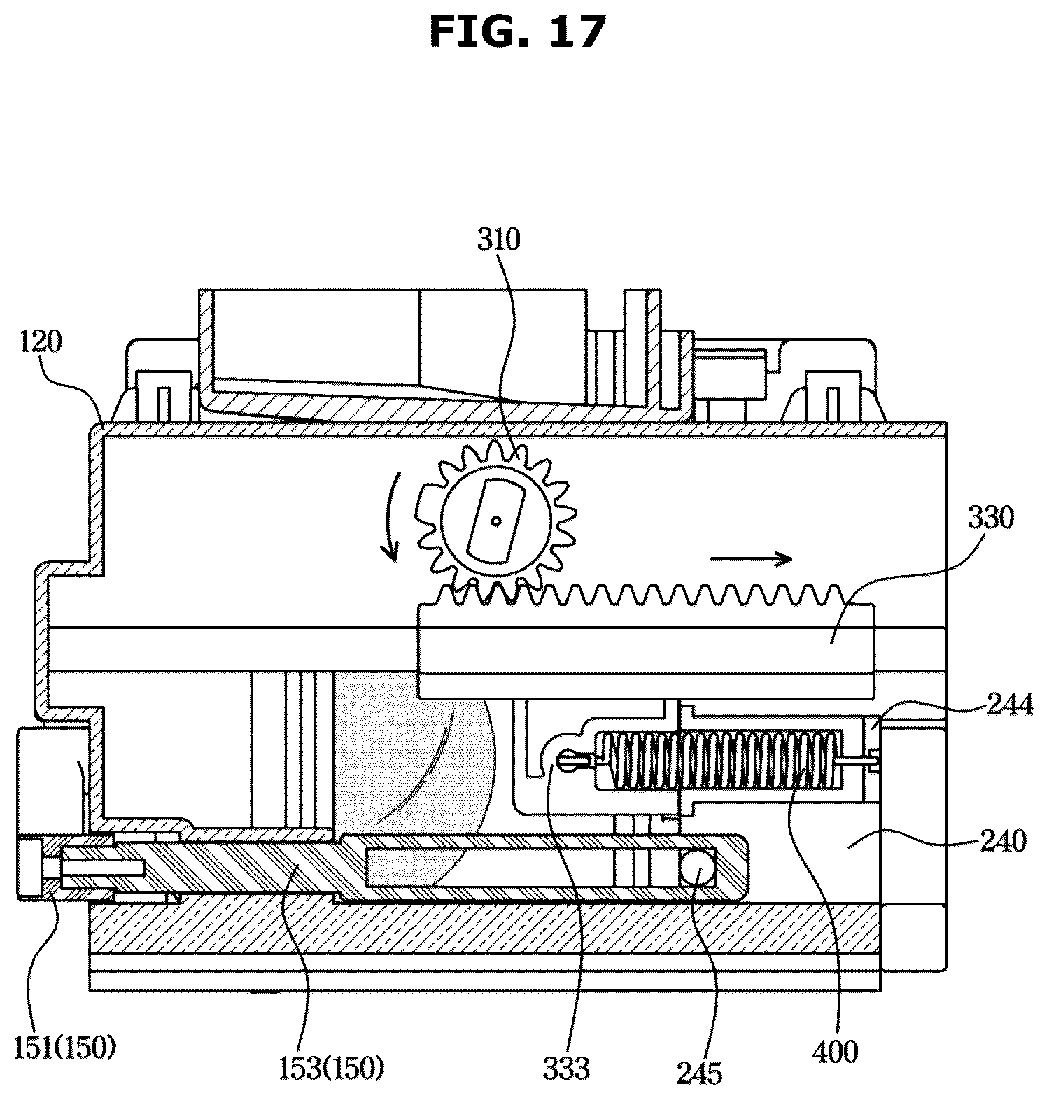 Patent US12410959 Figure 17 – Refrigerator