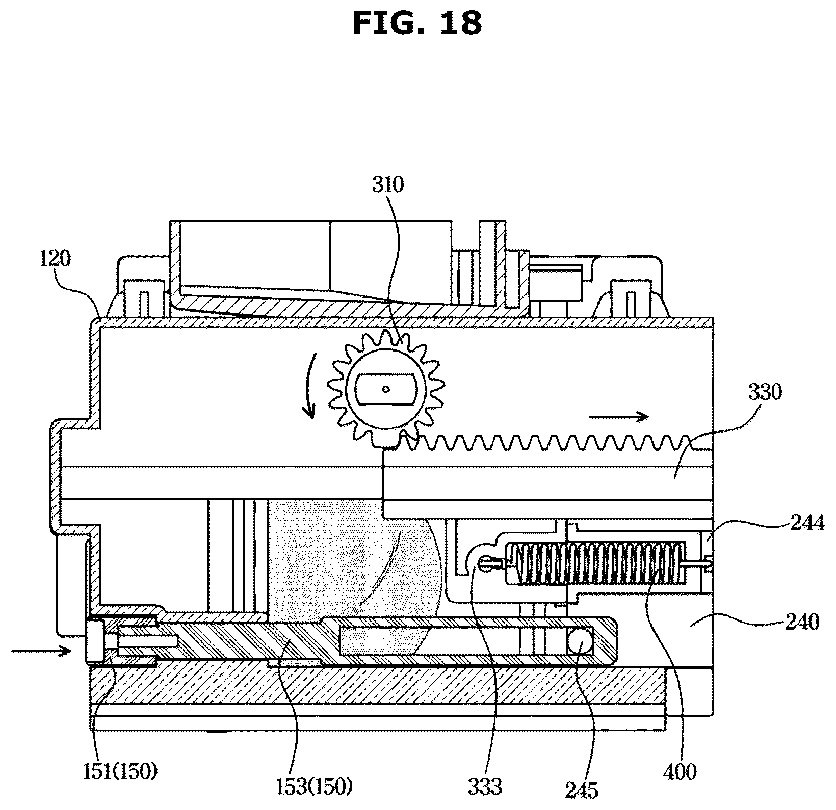 Patent US12410959 Figure 18 – Refrigerator
