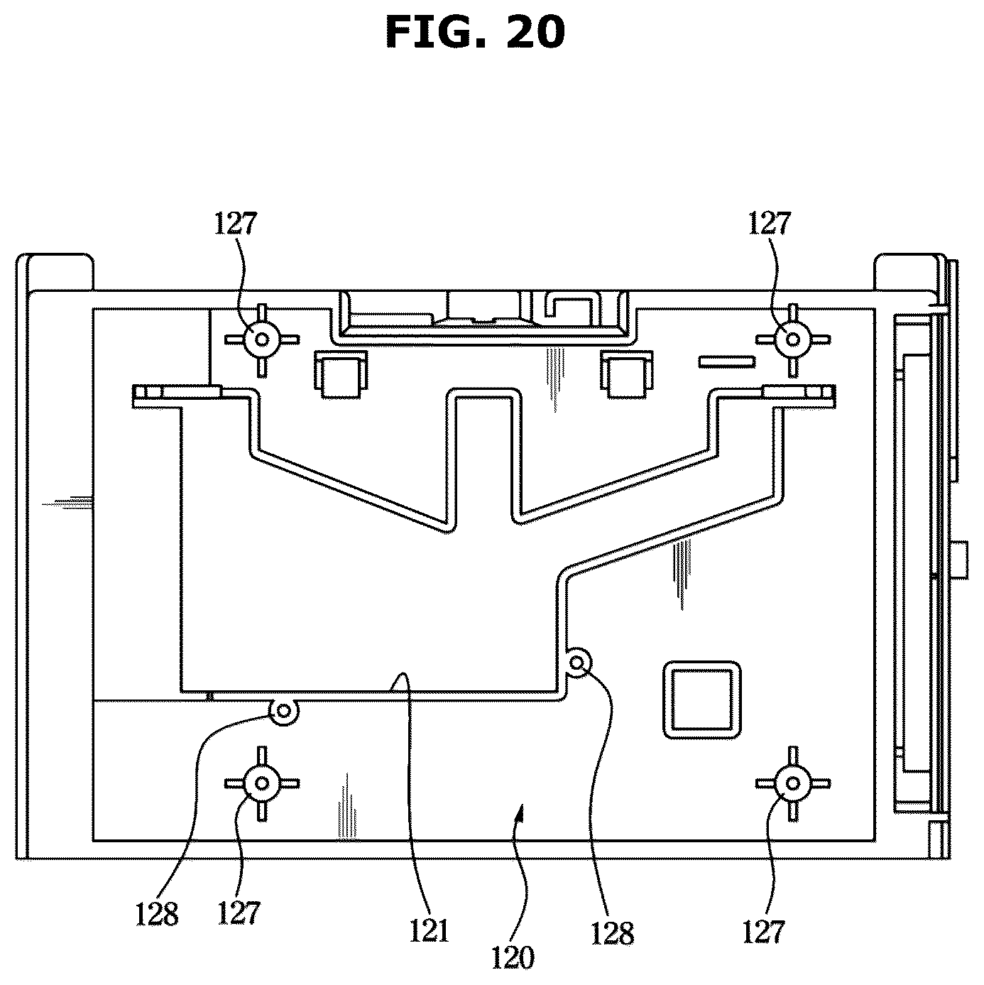 Patent US12410959 Figure 20 – Refrigerator