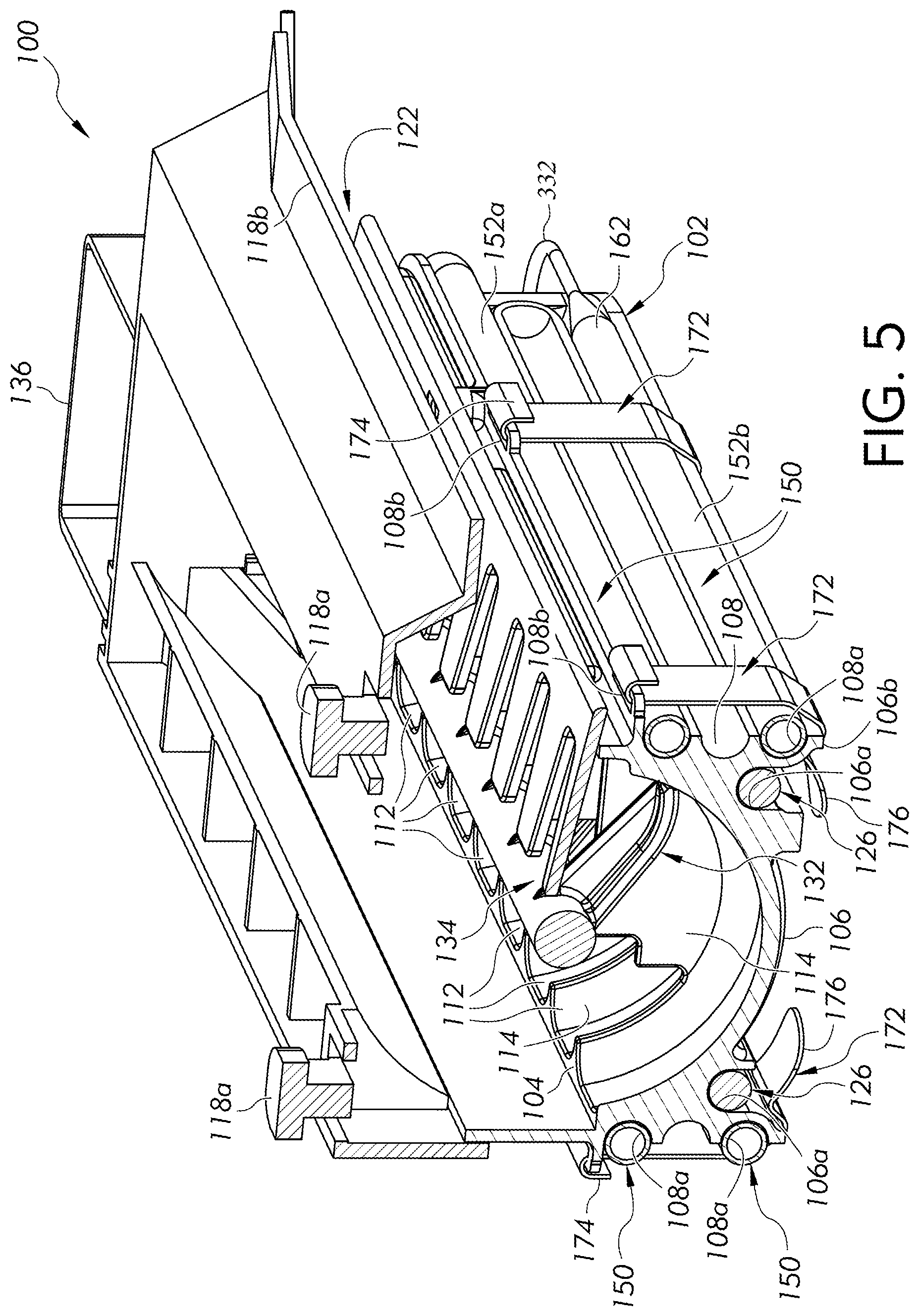 Patent US12410961 Figure 6 – Direct cooling ice maker with cooling system