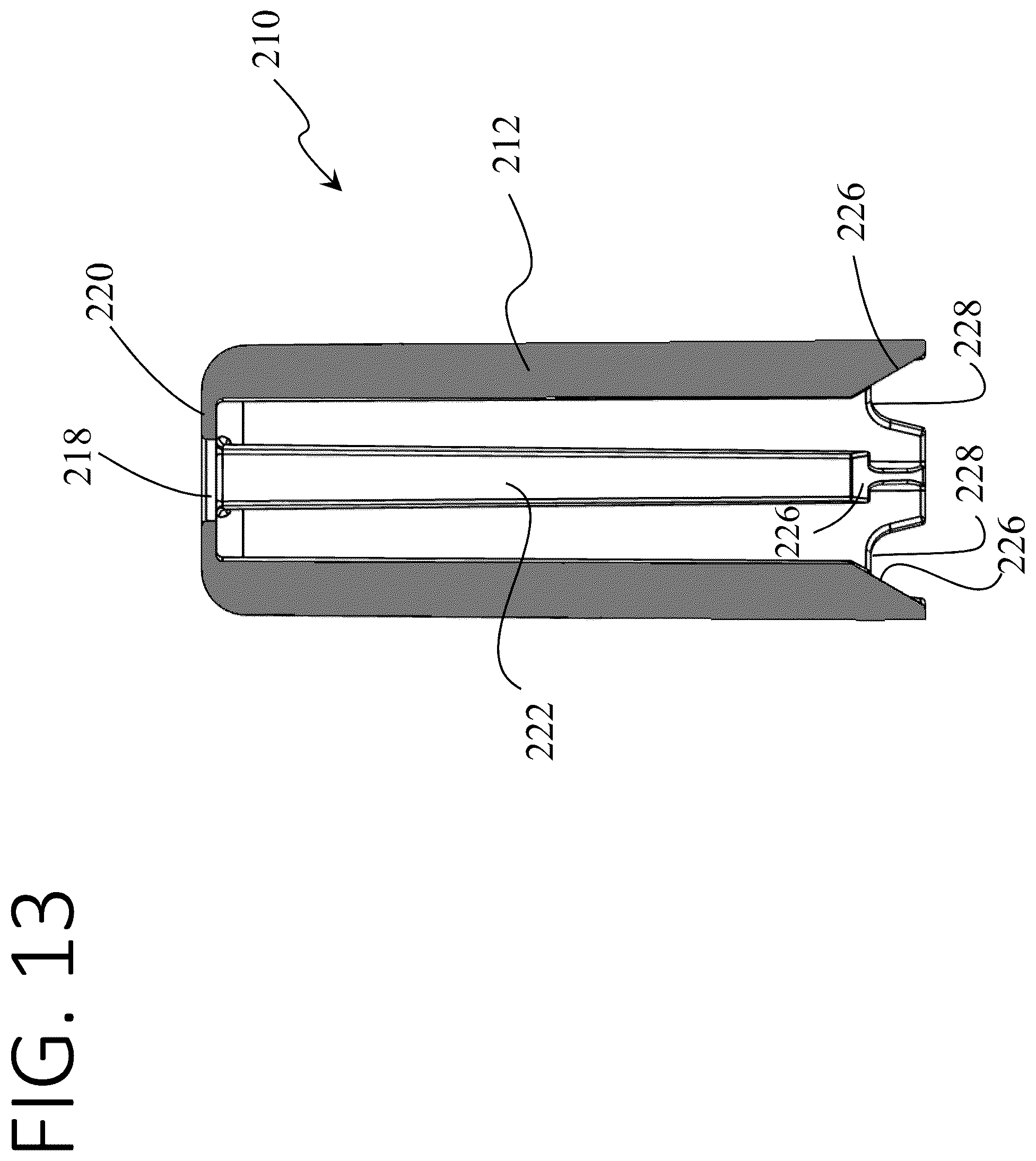 Patent US12410962 Figure 13 – Ice maker with stand pipe drain