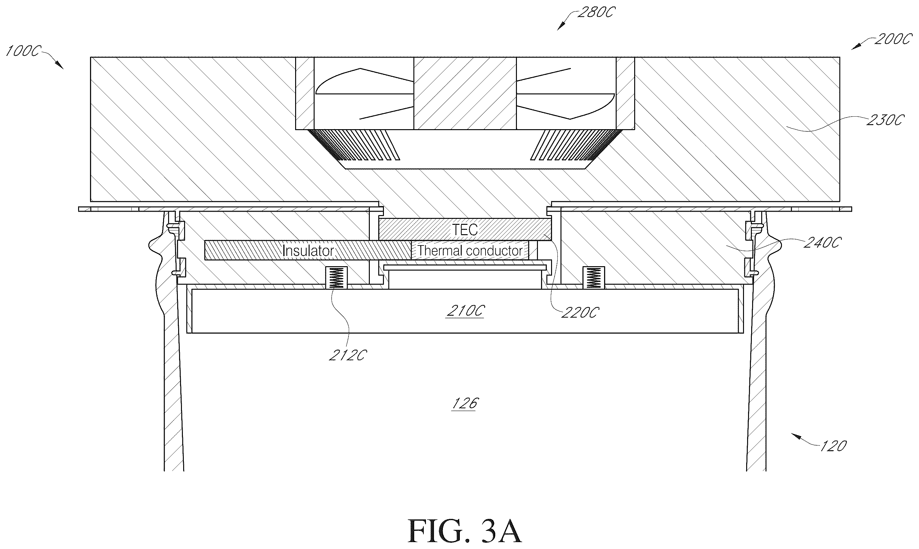 Patent US12410964 Figure 8 – Portable cooler with active temperature control