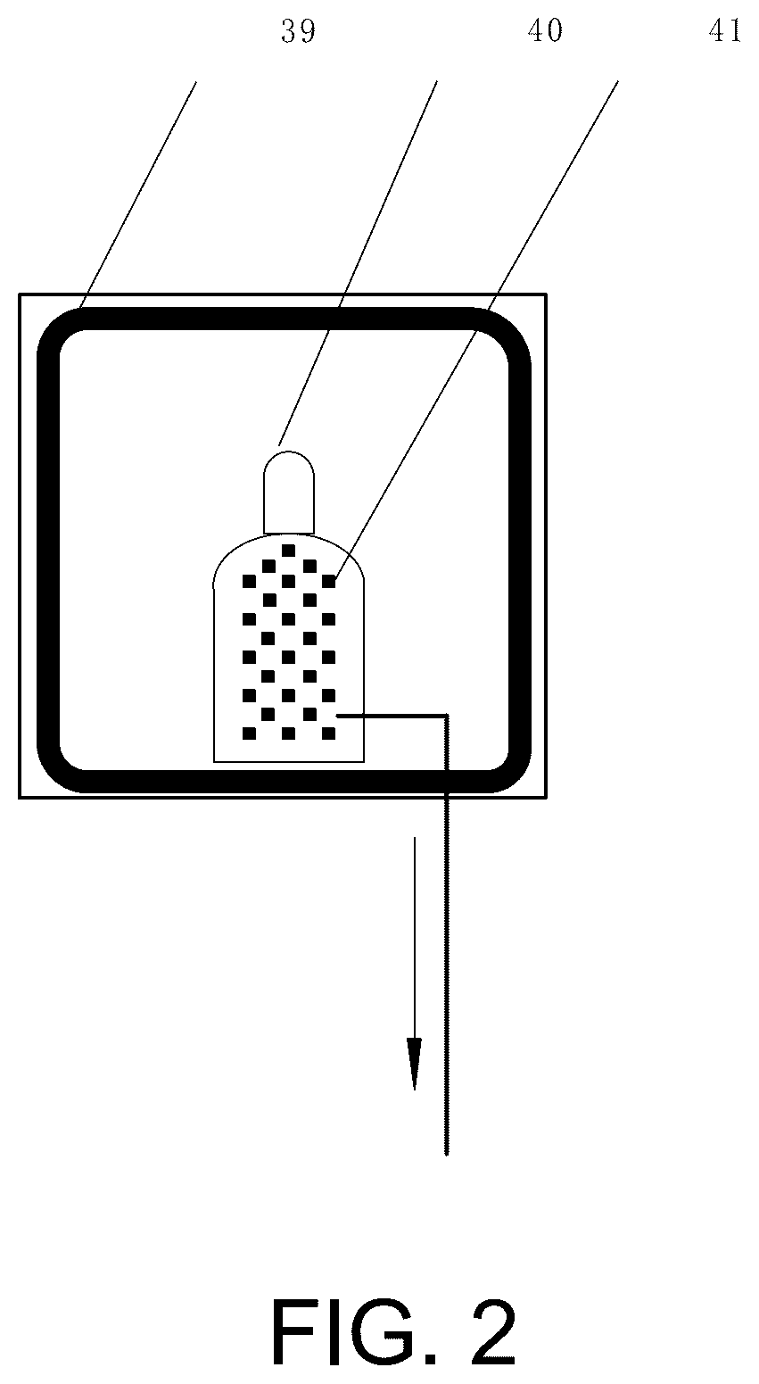 Patent US12410965 Figure 2 – Internal circulation type clathrate hydrate-based cold storage system and method