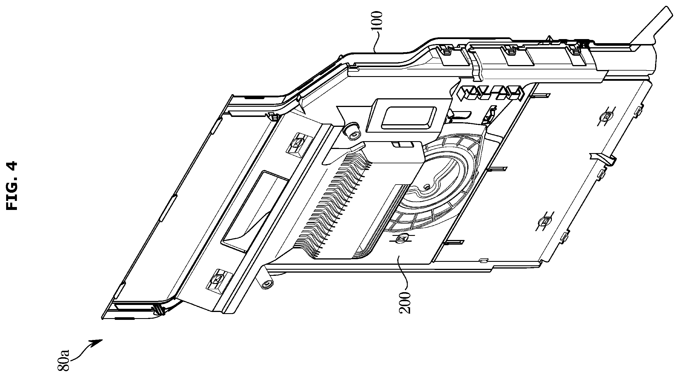 Patent US12410966 Figure 4 – Plate assembly and home appliance