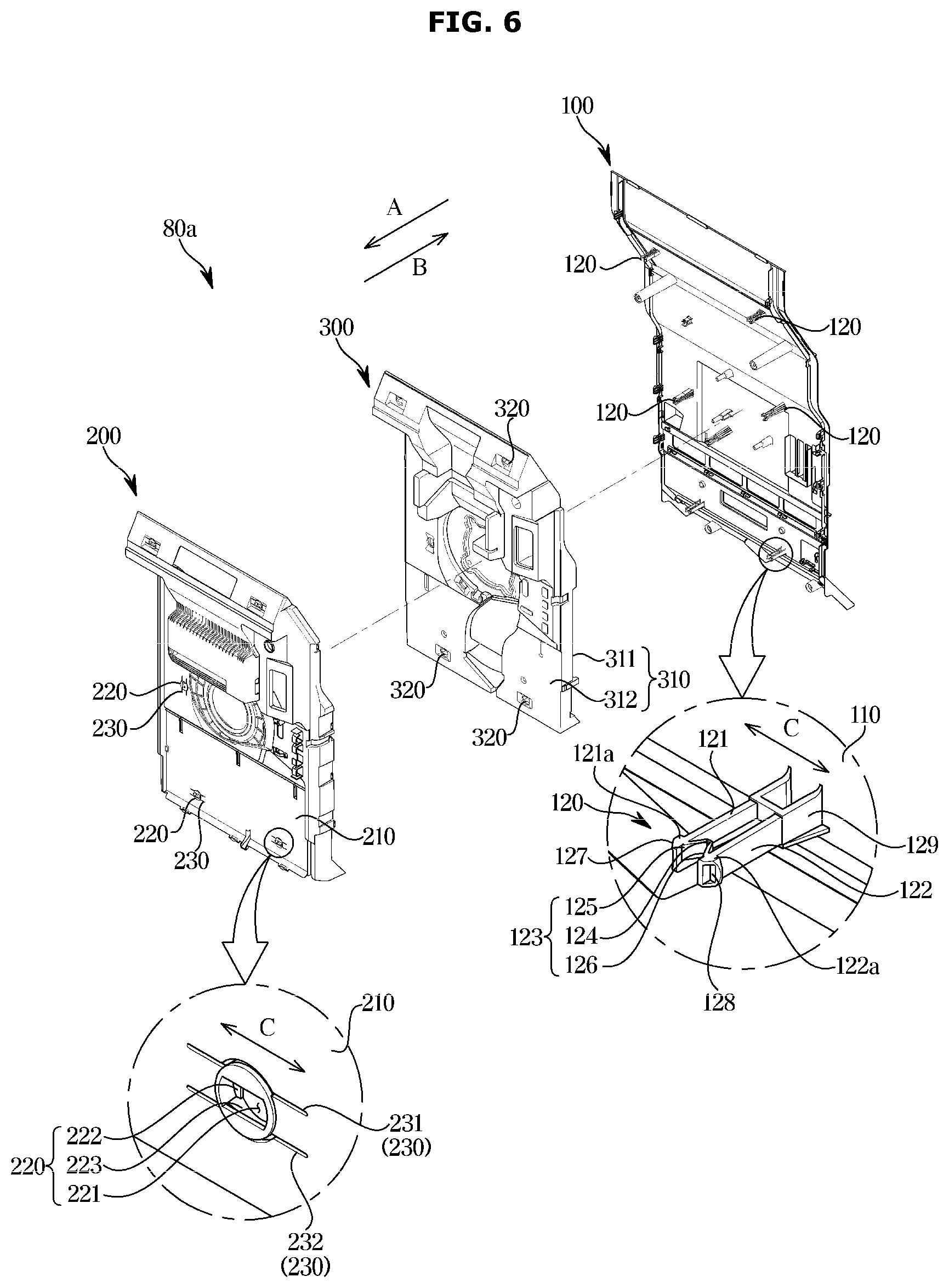 Patent US12410966 Figure 6 – Plate assembly and home appliance