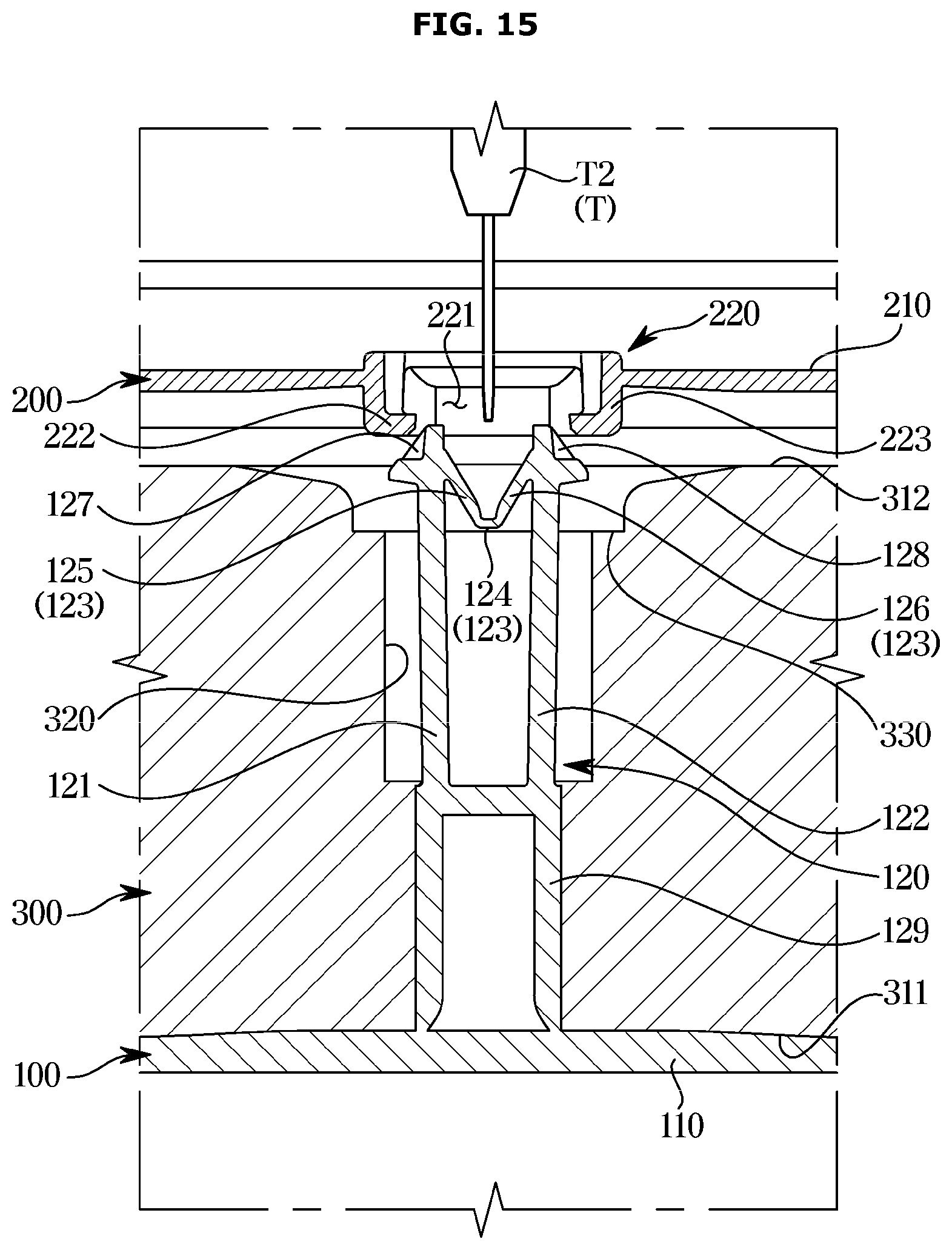 Patent US12410966 Figure 15 – Plate assembly and home appliance