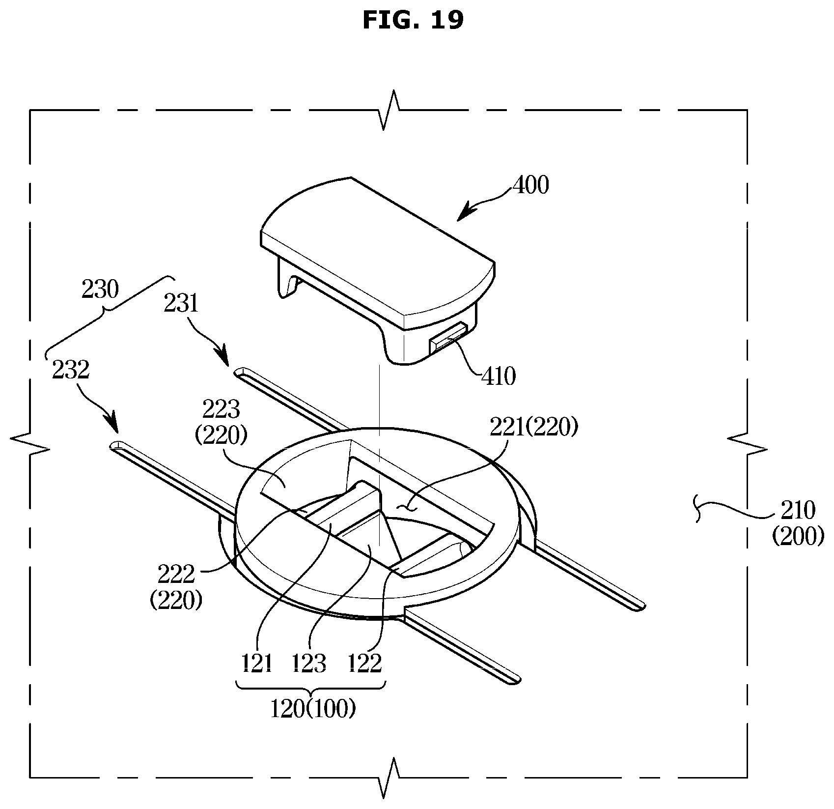 Patent US12410966 Figure 19 – Plate assembly and home appliance