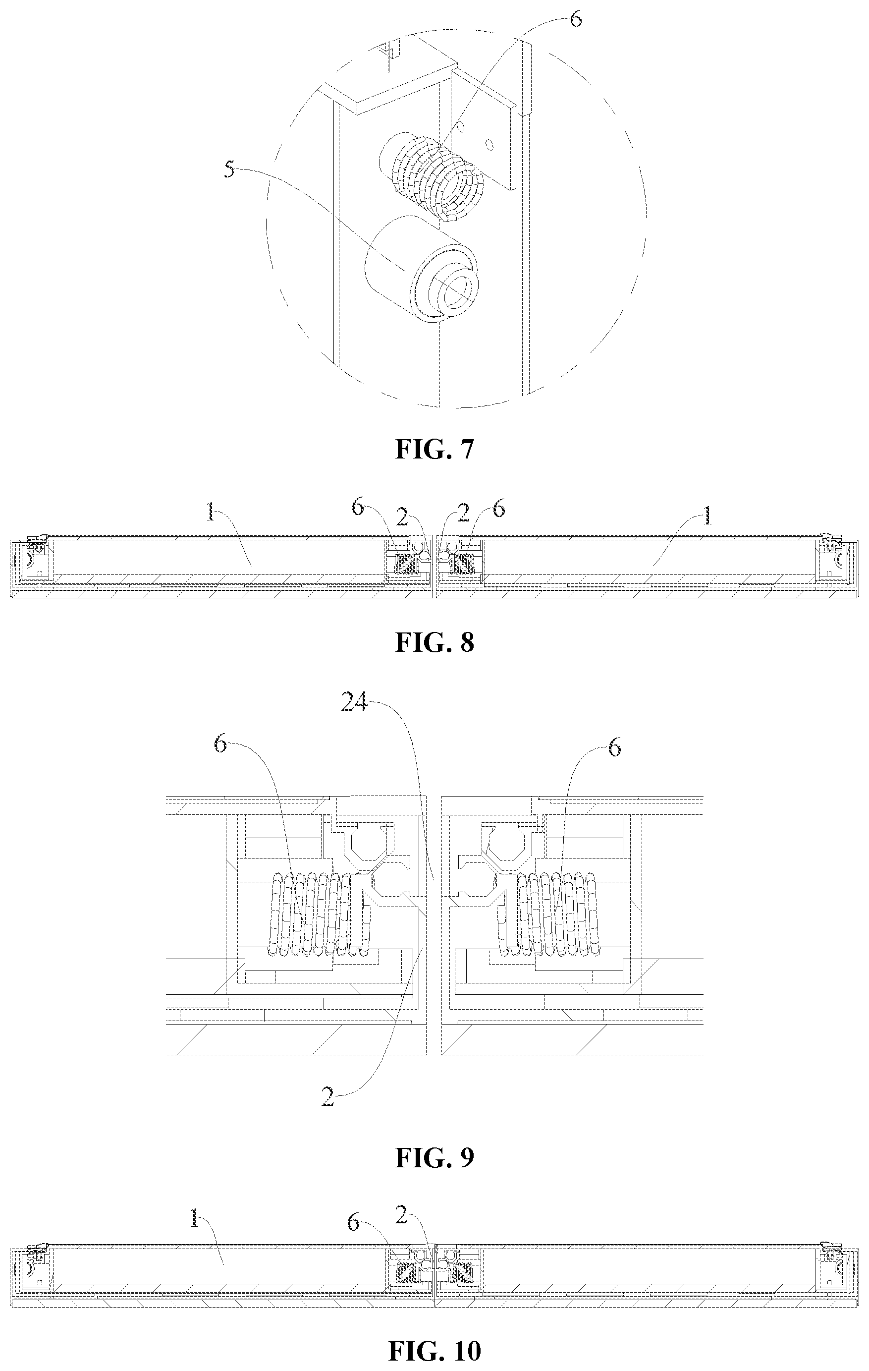 Patent US12410968 Figure 5 – Door assembly and refrigeration device