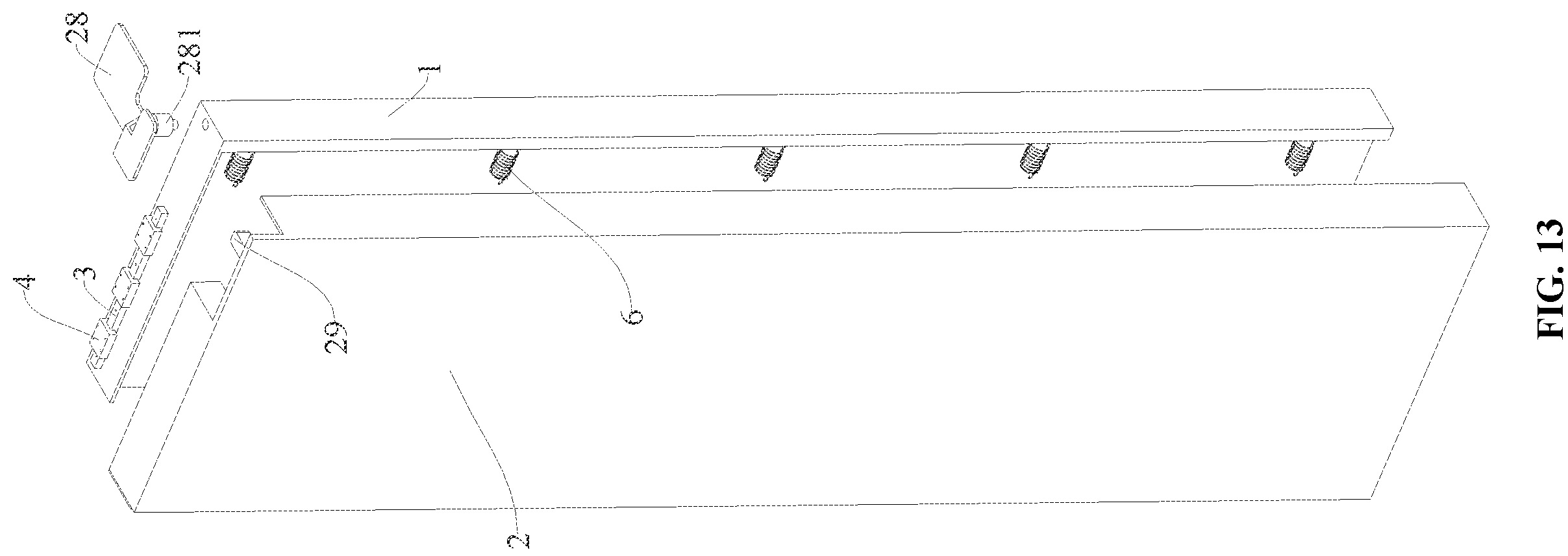Patent US12410968 Figure 7 – Door assembly and refrigeration device