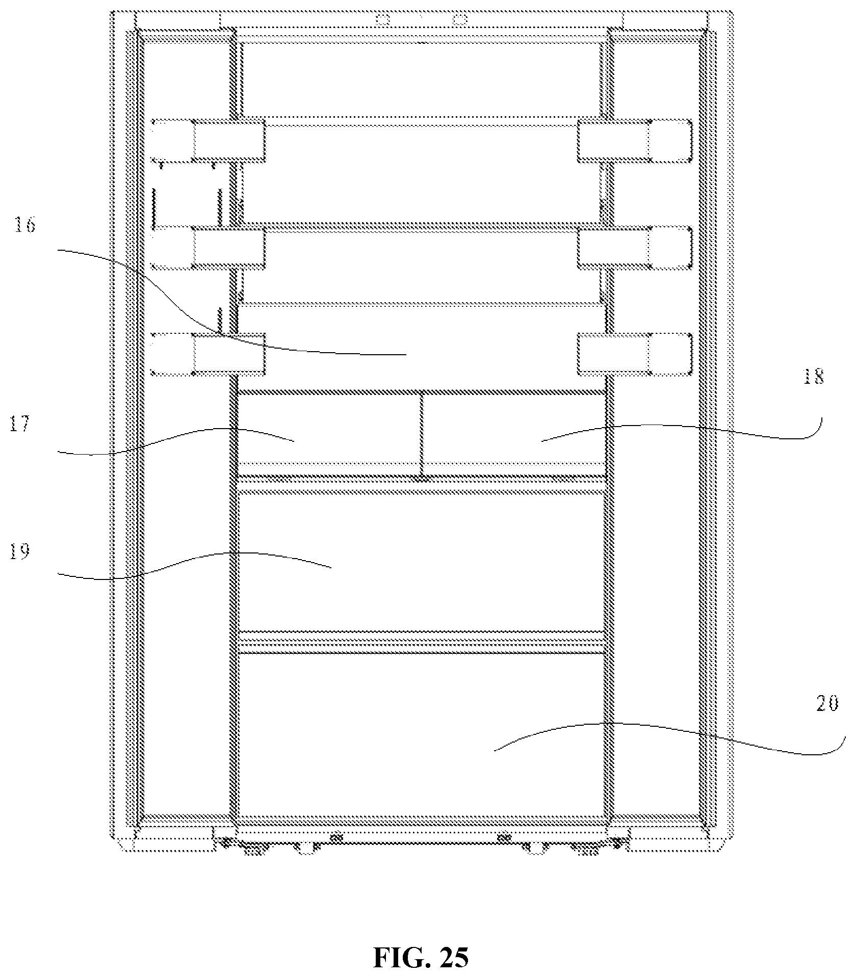 Patent US12410968 Figure 15 – Door assembly and refrigeration device