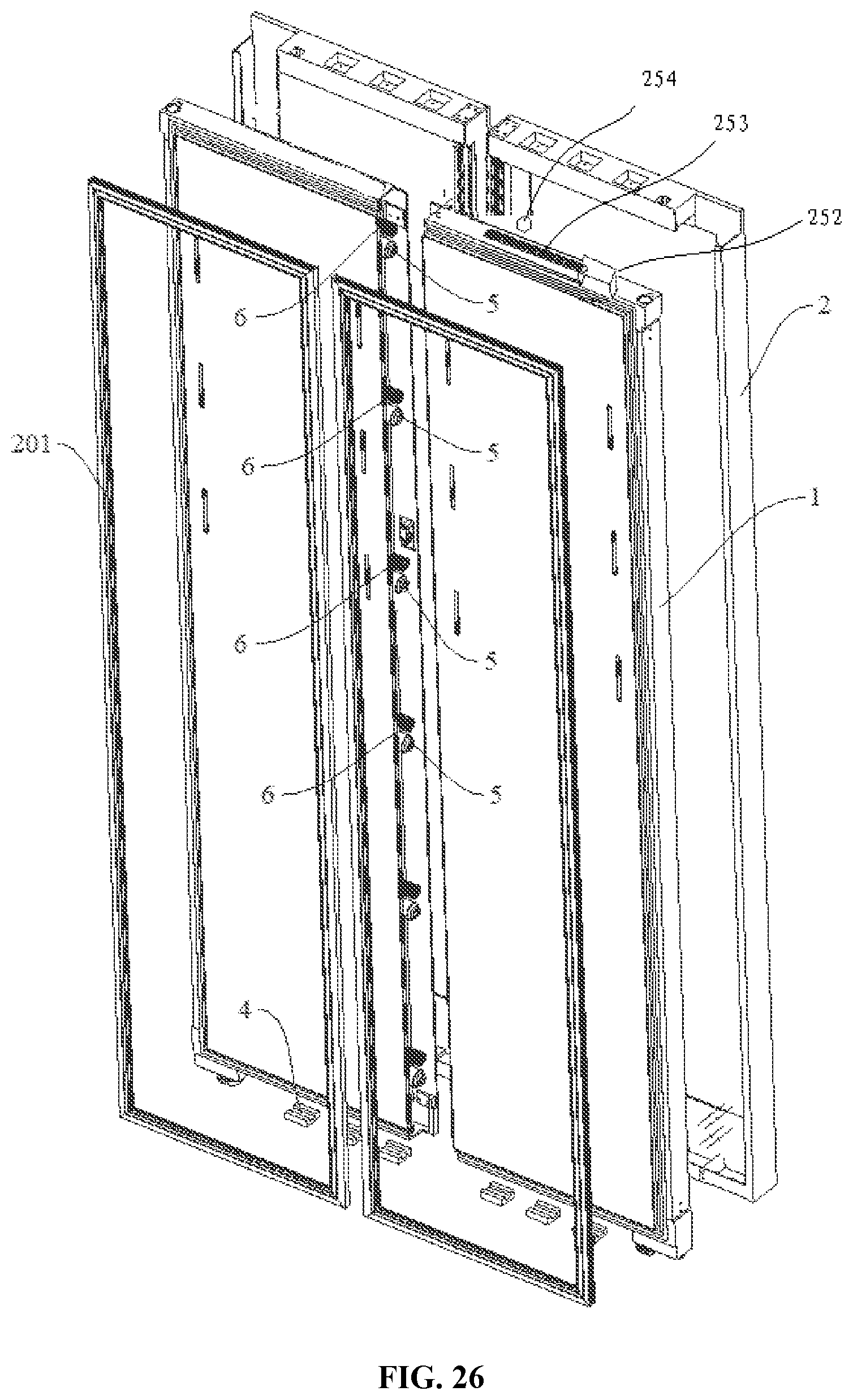 Patent US12410968 Figure 16 – Door assembly and refrigeration device