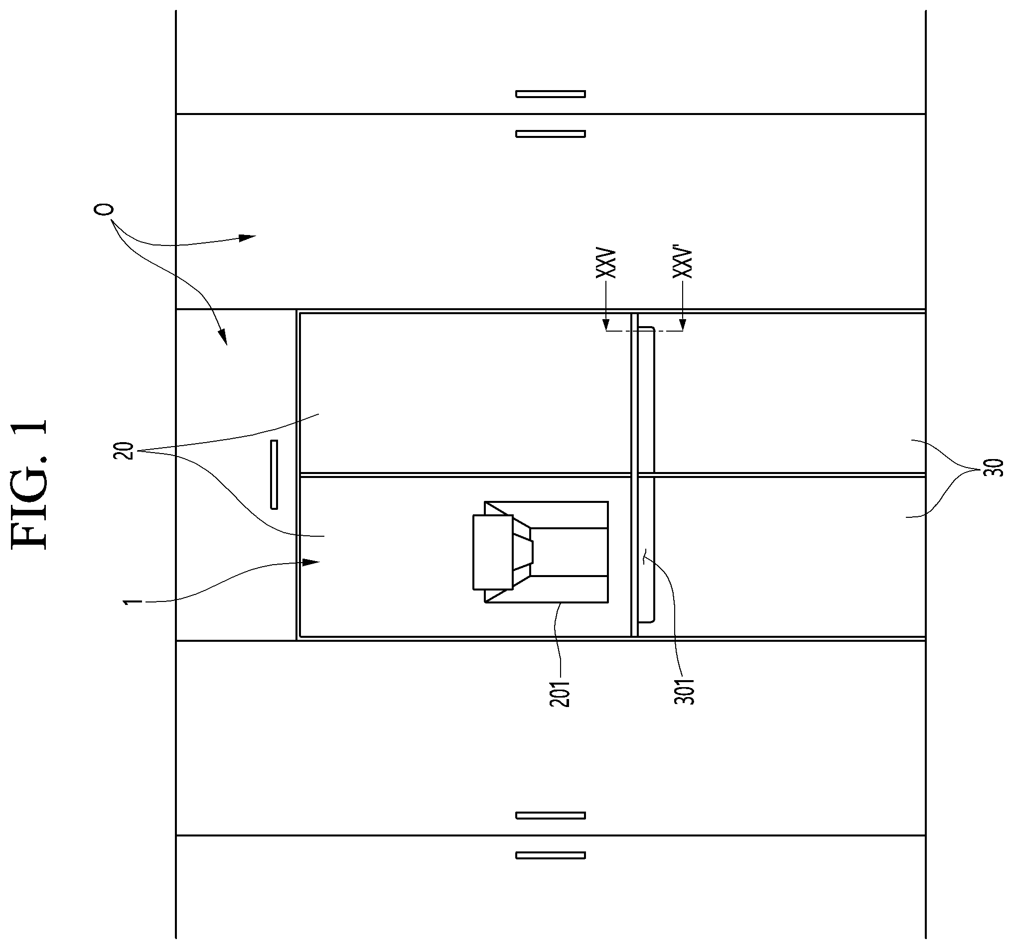 Patent US12410969 Figure 1 – Multi-joint link hinge and refrigerator having the same