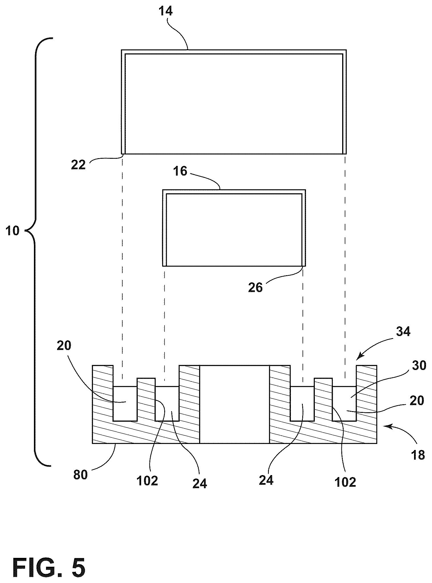 Patent US12410970 Figure 3 – Encapsulation system for a thermal bridge breaker-to-metal liner
