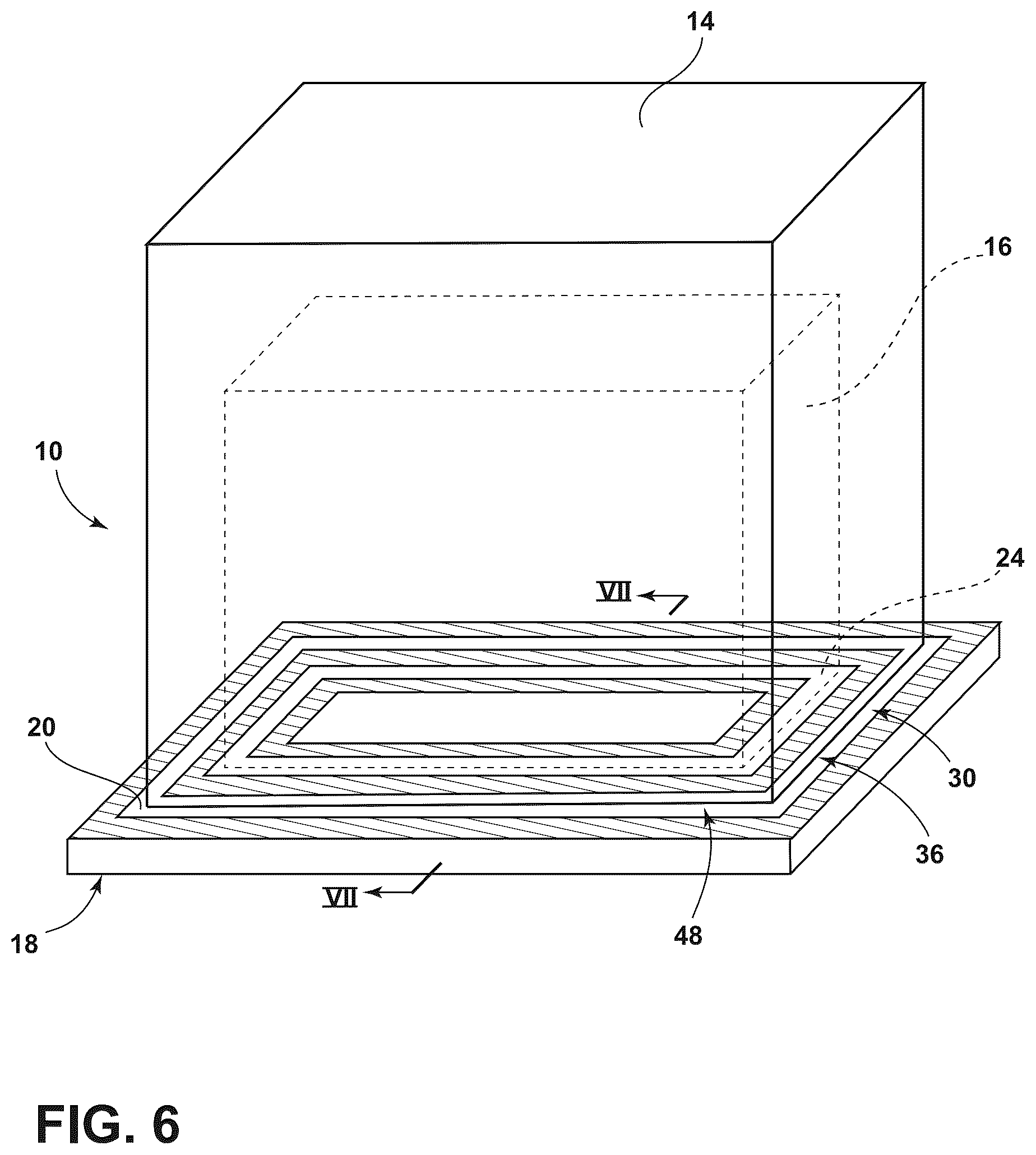 Patent US12410970 Figure 4 – Encapsulation system for a thermal bridge breaker-to-metal liner