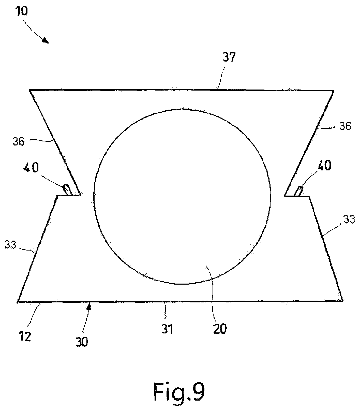 Patent US12410972 Figure 5 – Refrigerating container