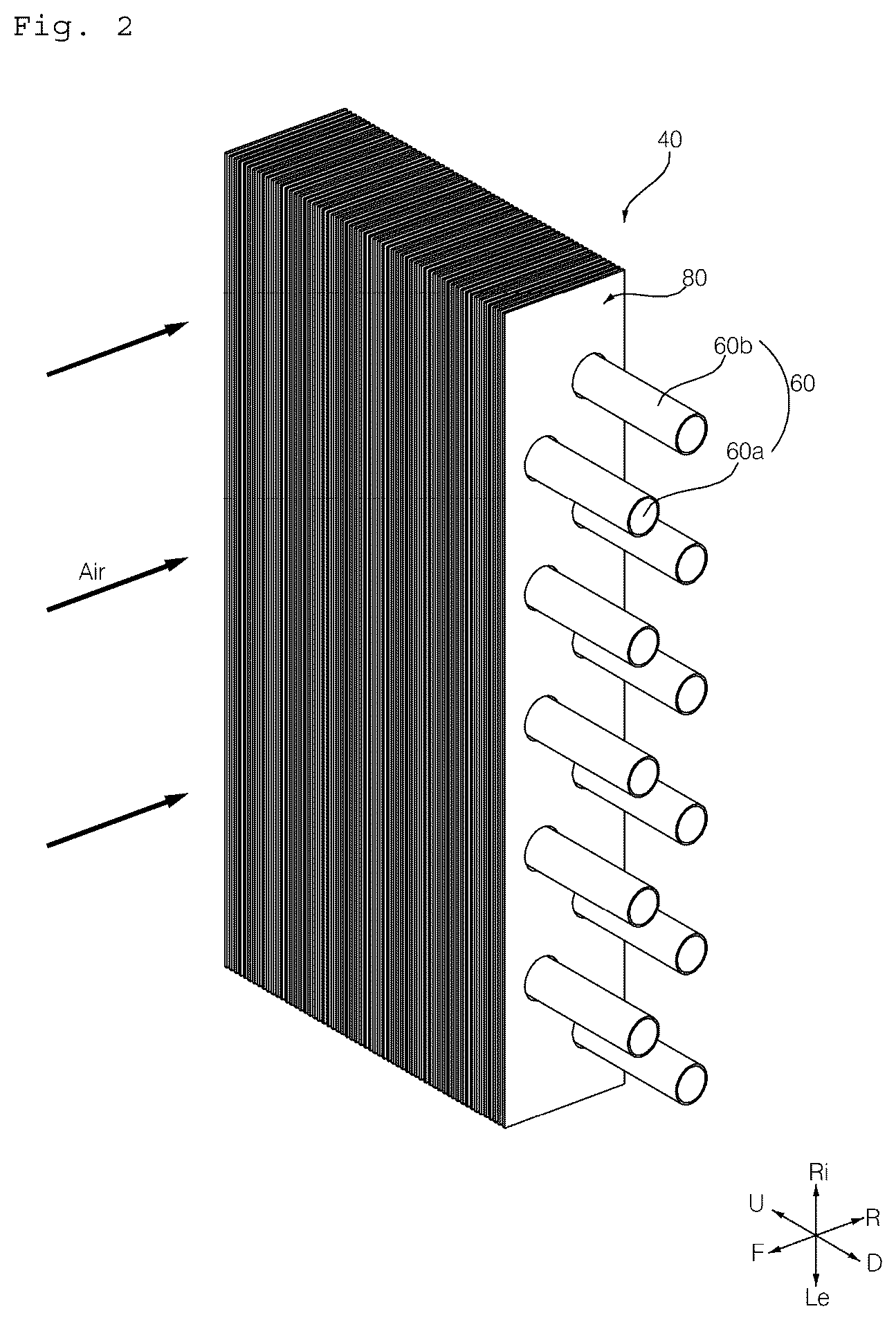 Patent US12410976 Figure 2 – Heat exchanger