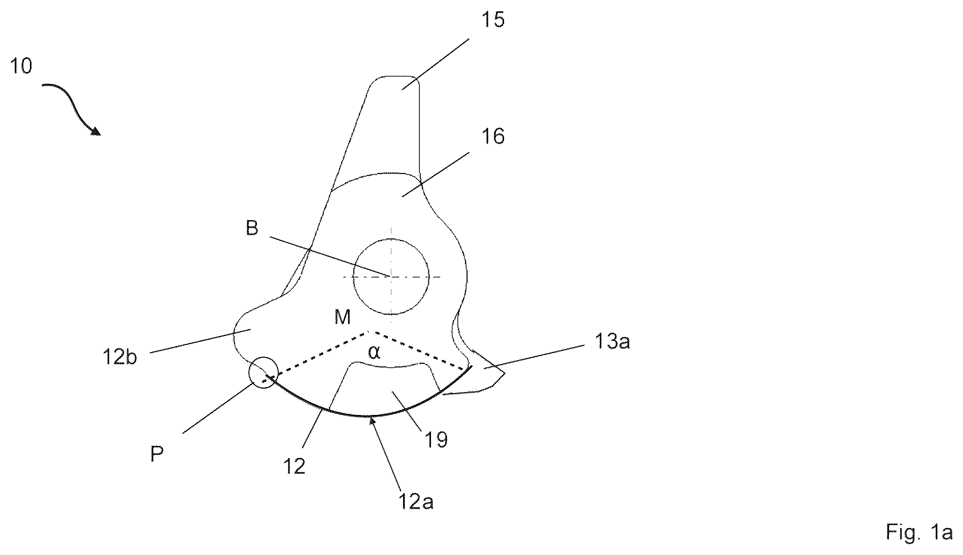 Patent US12410979 Figure 2 – Control element, breechblock stop lever, breechblock carrier, trigger, trigger assembly for an automatic weapon, and an automatic weapon equipped therewith