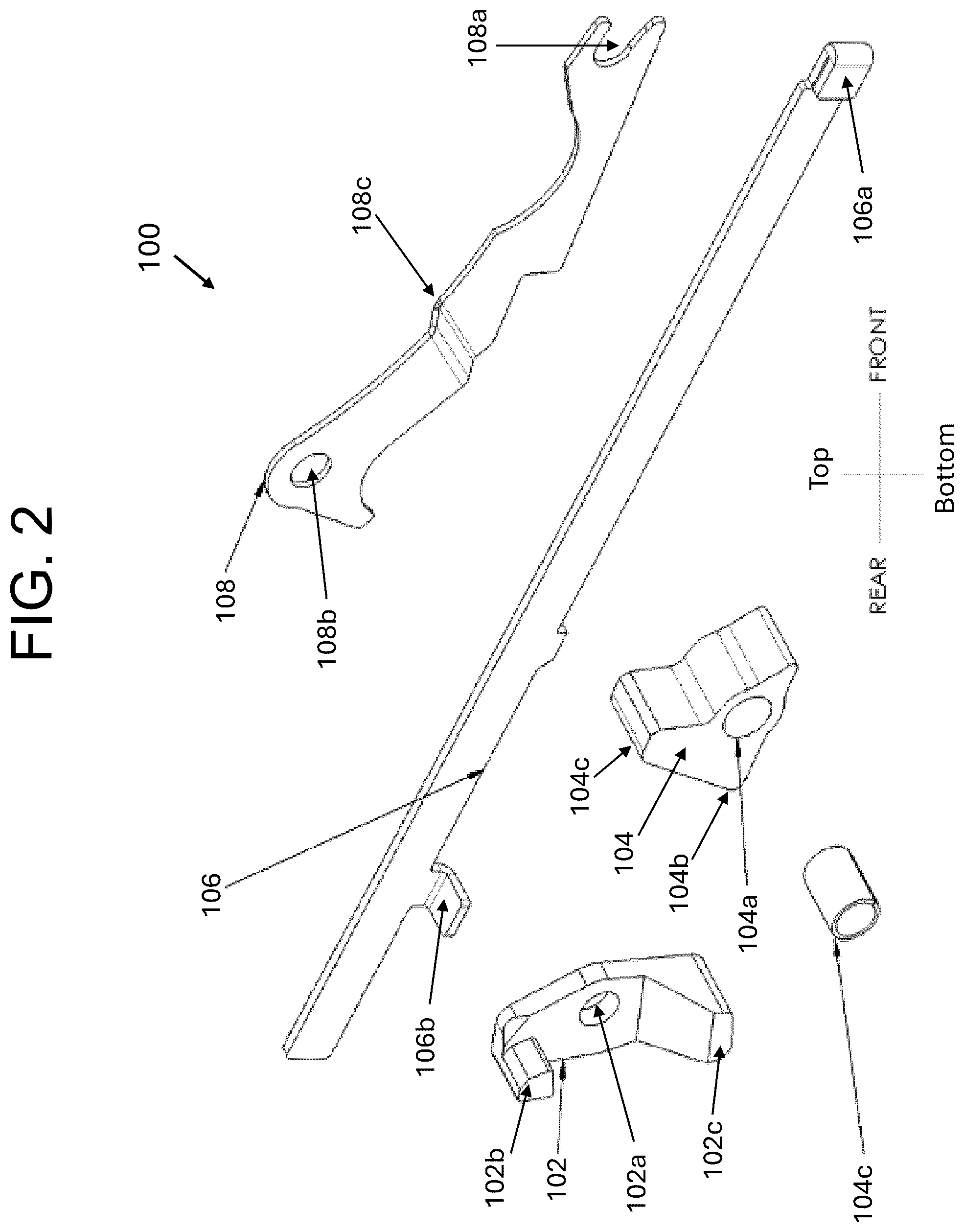 Patent US12410980 Figure 4 – Drop-in system to enhance the resetting and operations of semiautomatic firearms