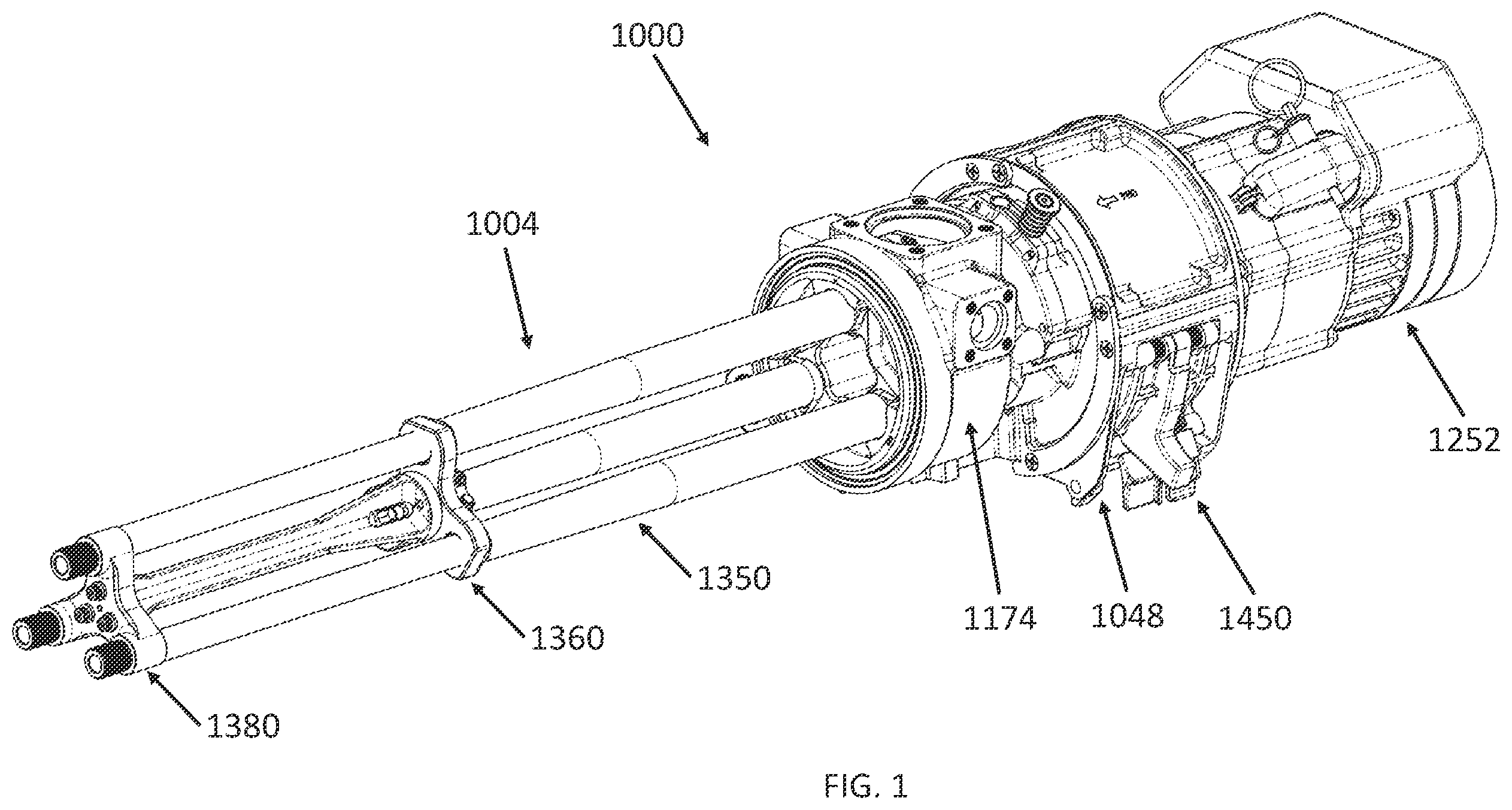 Patent US12410982 Figure 1 – Multiple-barrel firearm and method of use