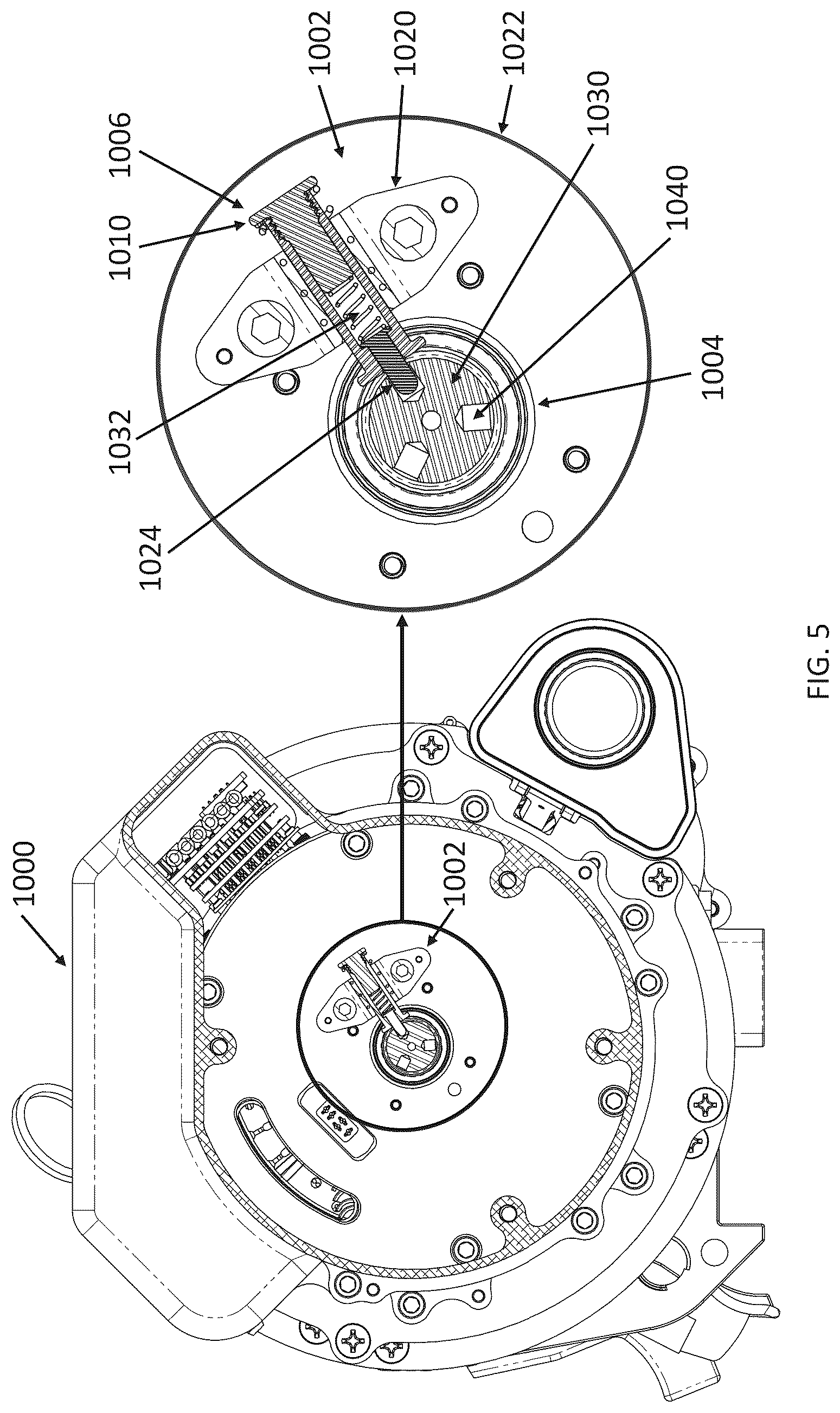 Patent US12410982 Figure 5 – Multiple-barrel firearm and method of use