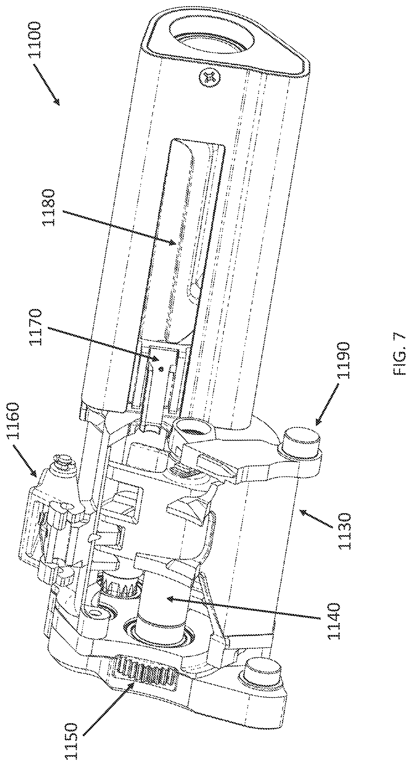 Patent US12410982 Figure 7 – Multiple-barrel firearm and method of use