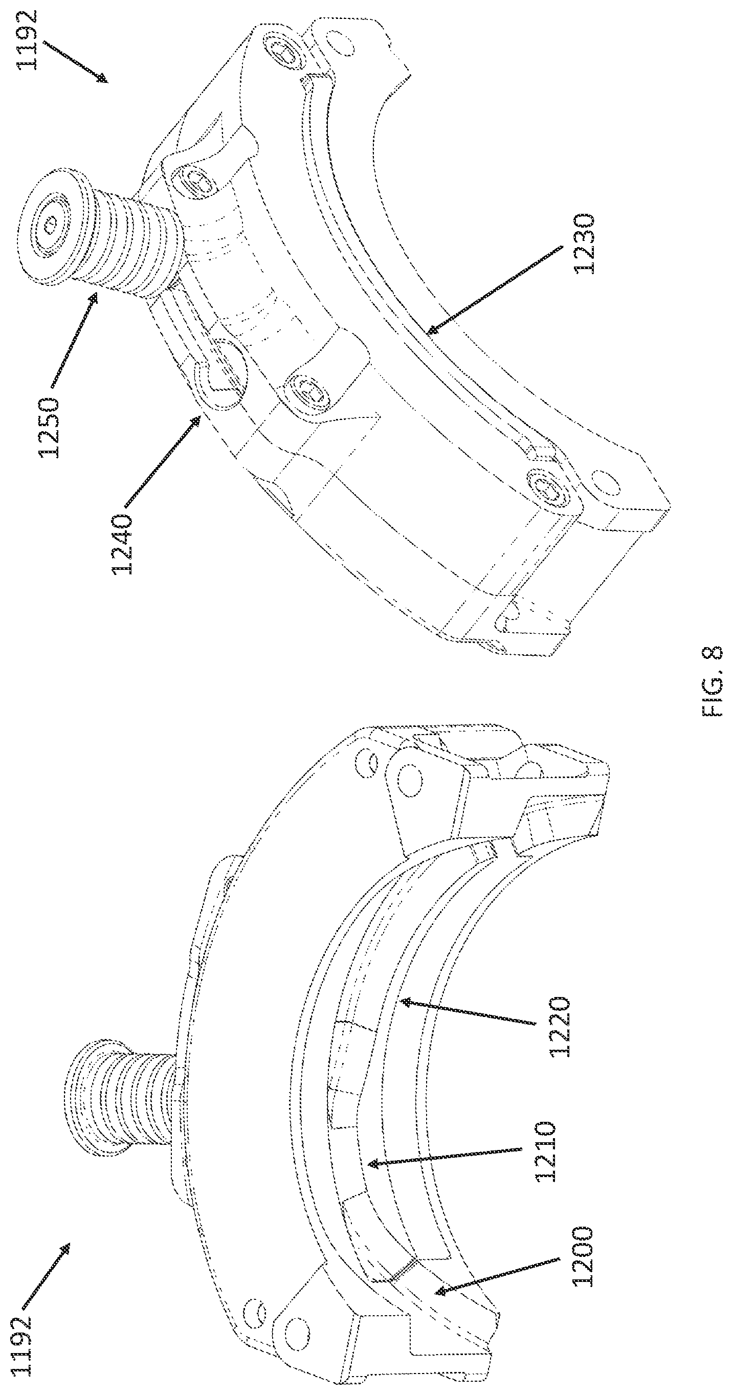 Patent US12410982 Figure 8 – Multiple-barrel firearm and method of use