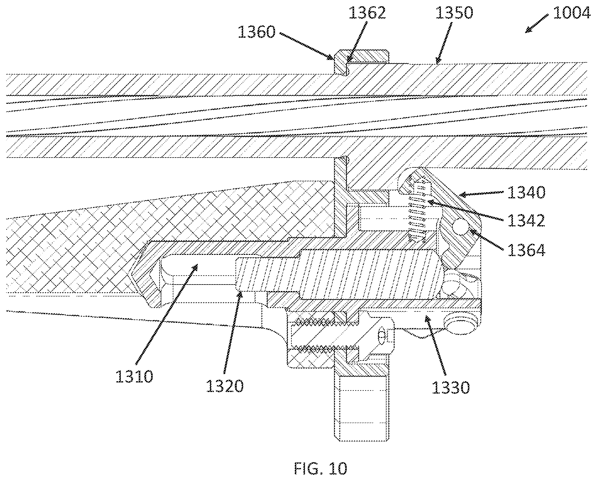 Patent US12410982 Figure 10 – Multiple-barrel firearm and method of use