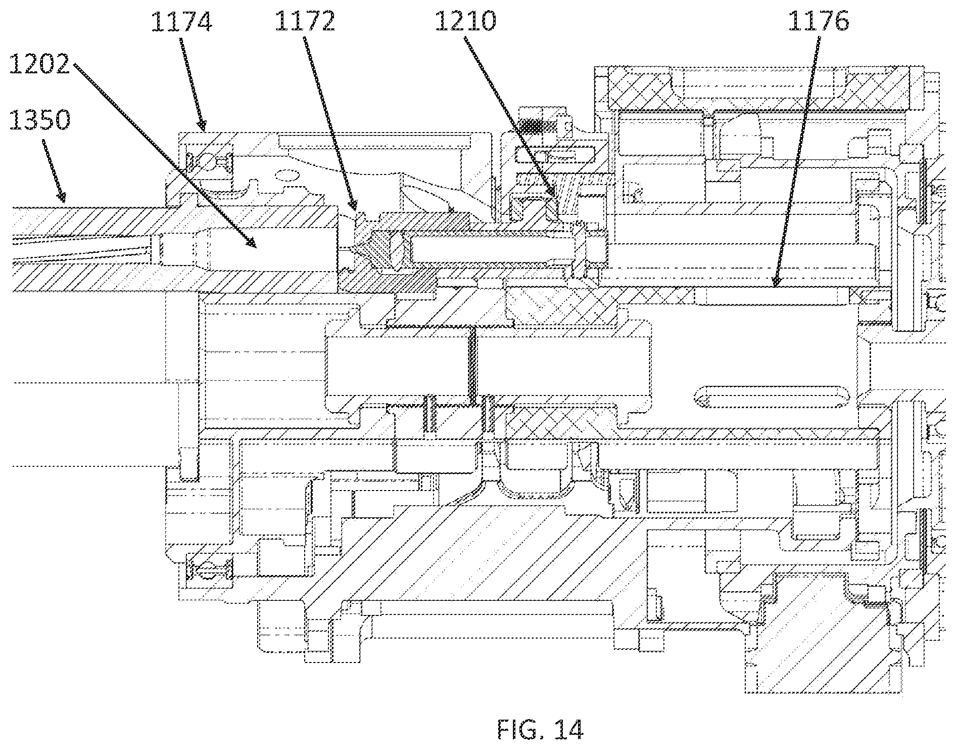 Patent US12410982 Figure 14 – Multiple-barrel firearm and method of use