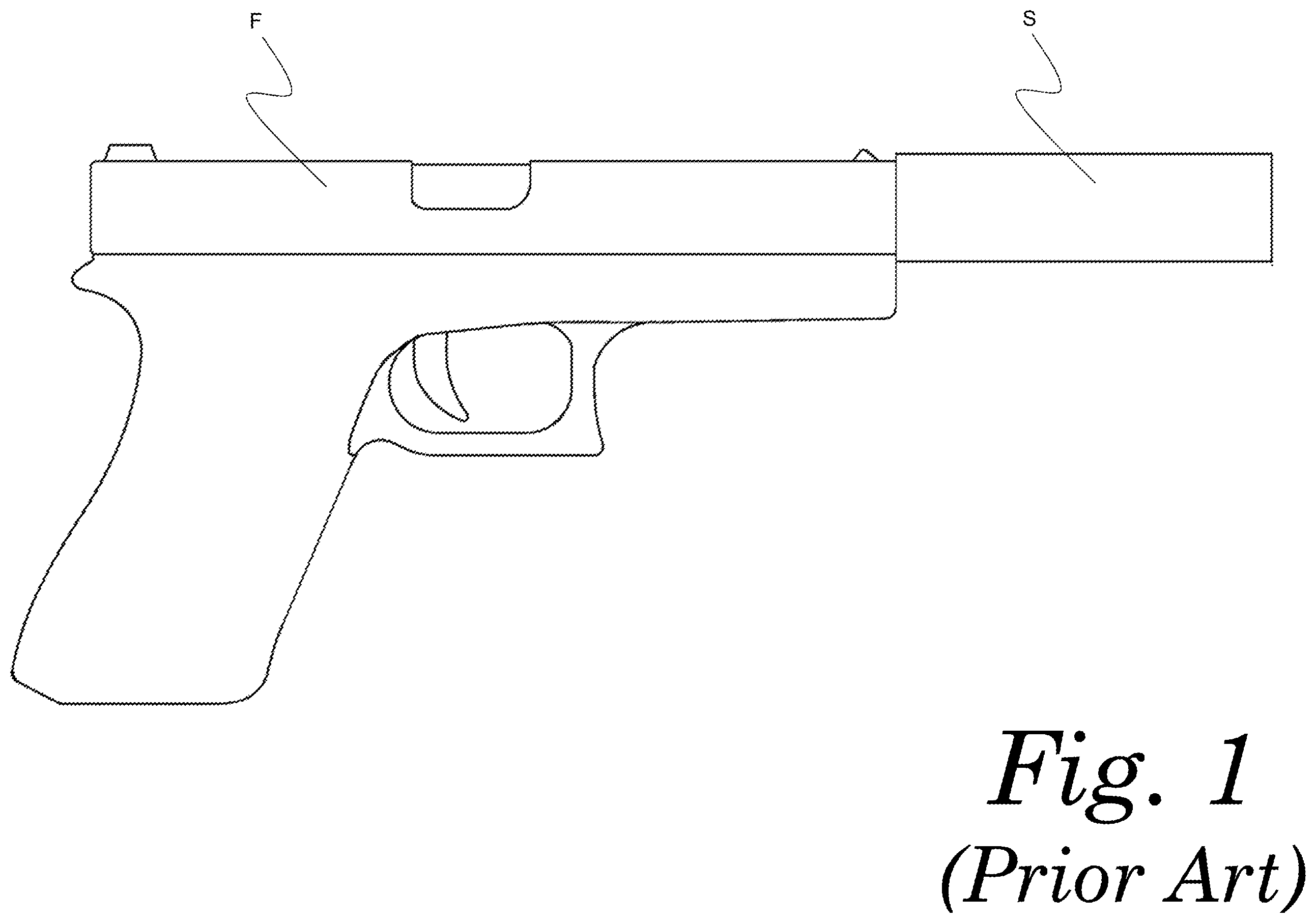 Patent US12410983 Figure 1 – Firearm suppressor with components of two or more materials