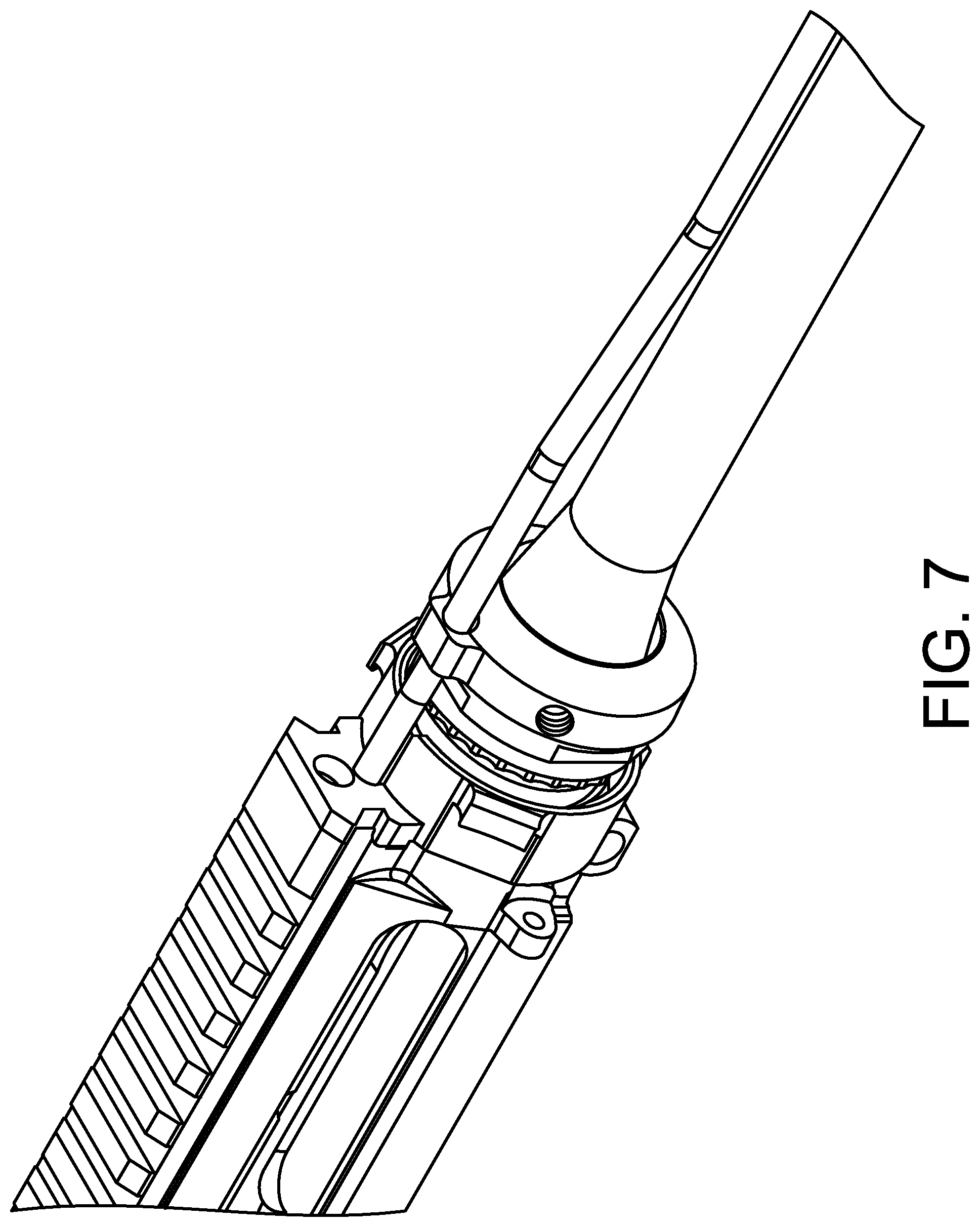 Patent US12410984 Figure 7 – Adaptable handguard