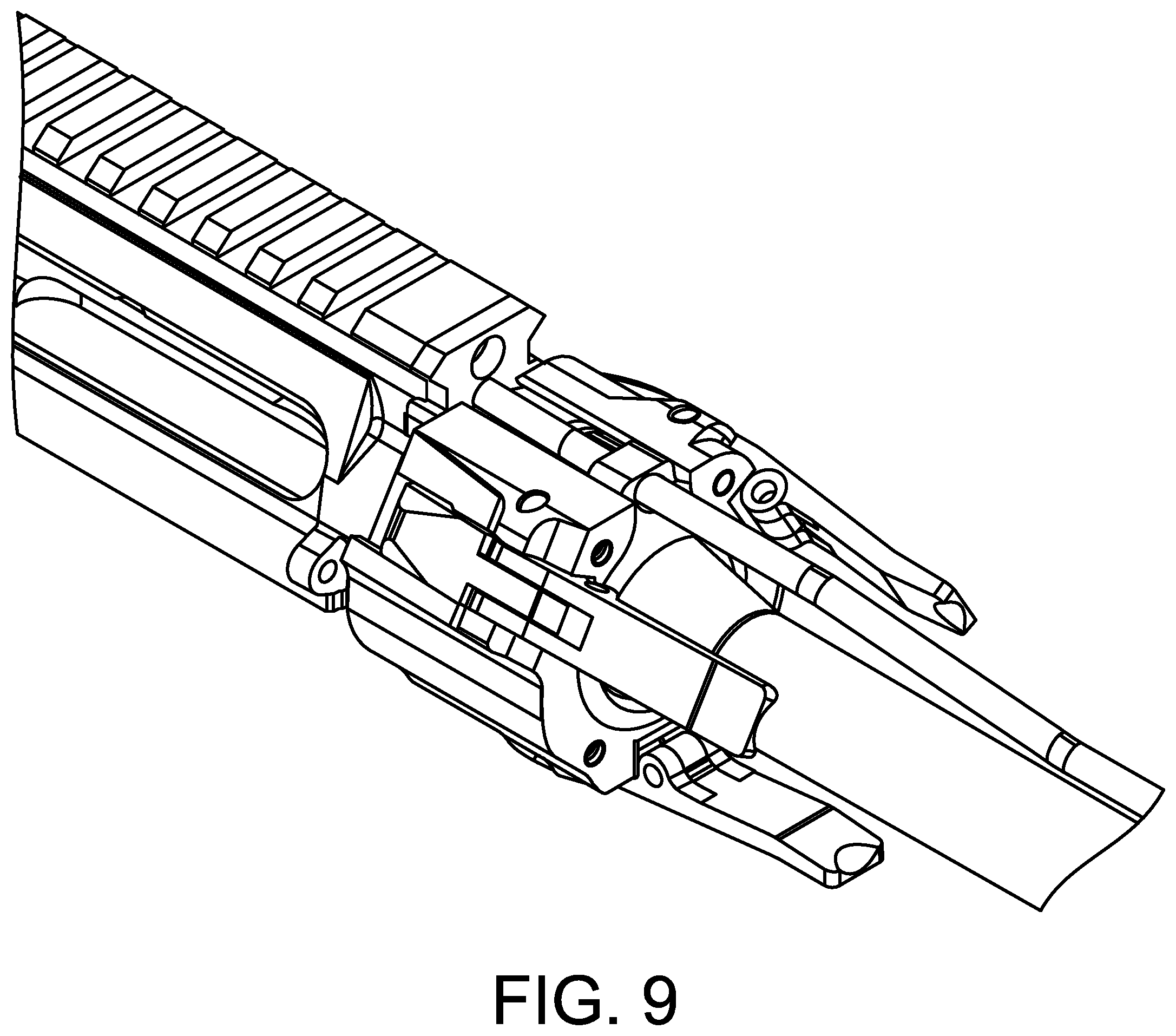 Patent US12410984 Figure 9 – Adaptable handguard