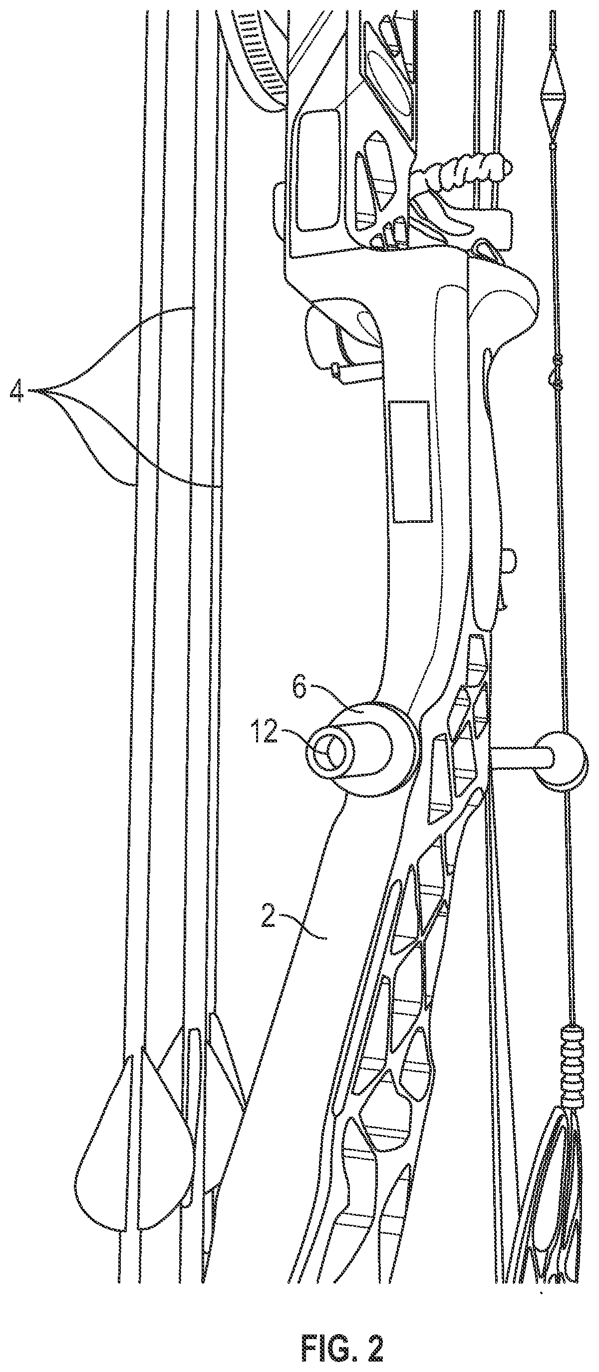 Patent US12410985 Figure 2 – Archery bow monitoring