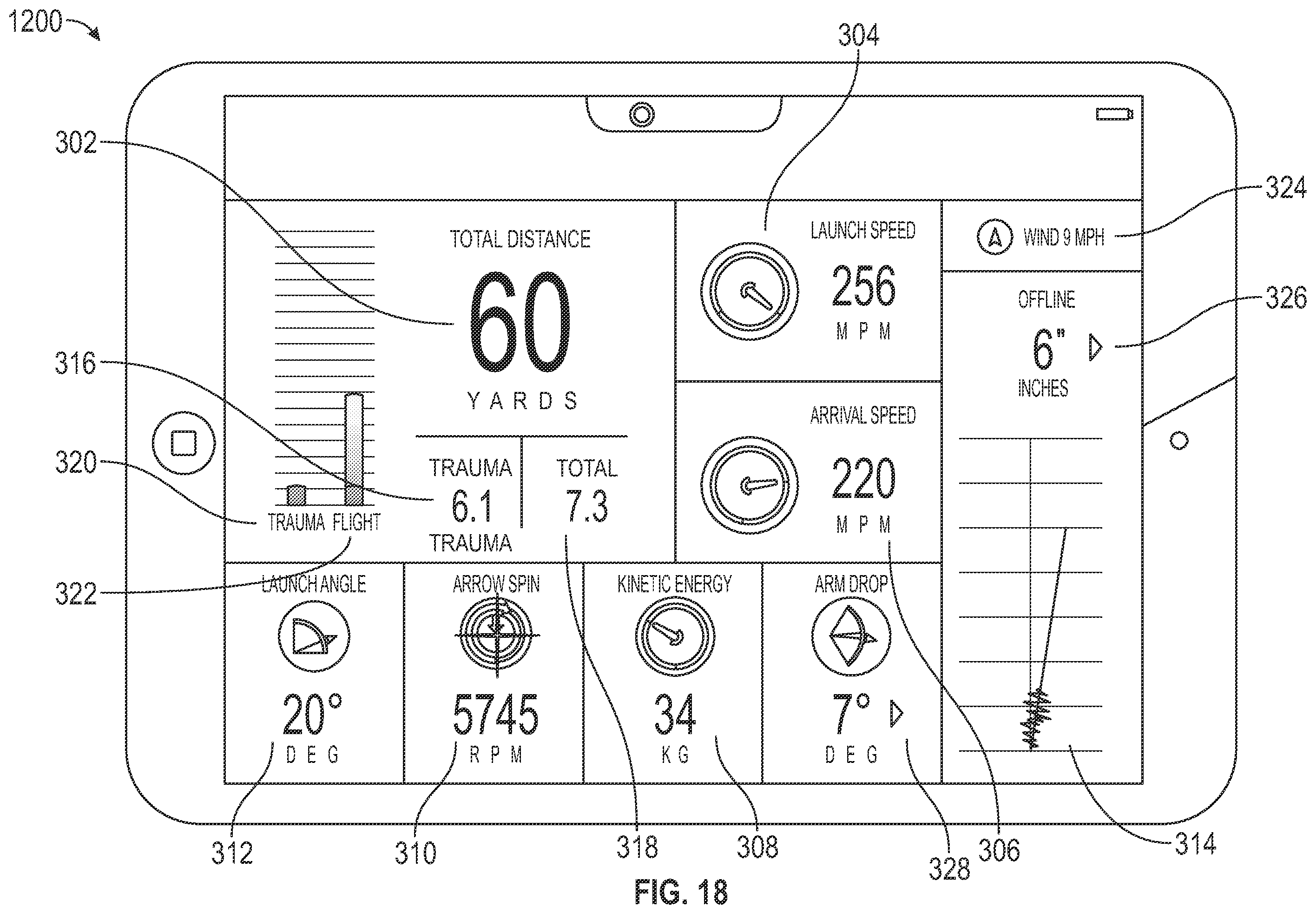 Patent US12410985 Figure 14 – Archery bow monitoring