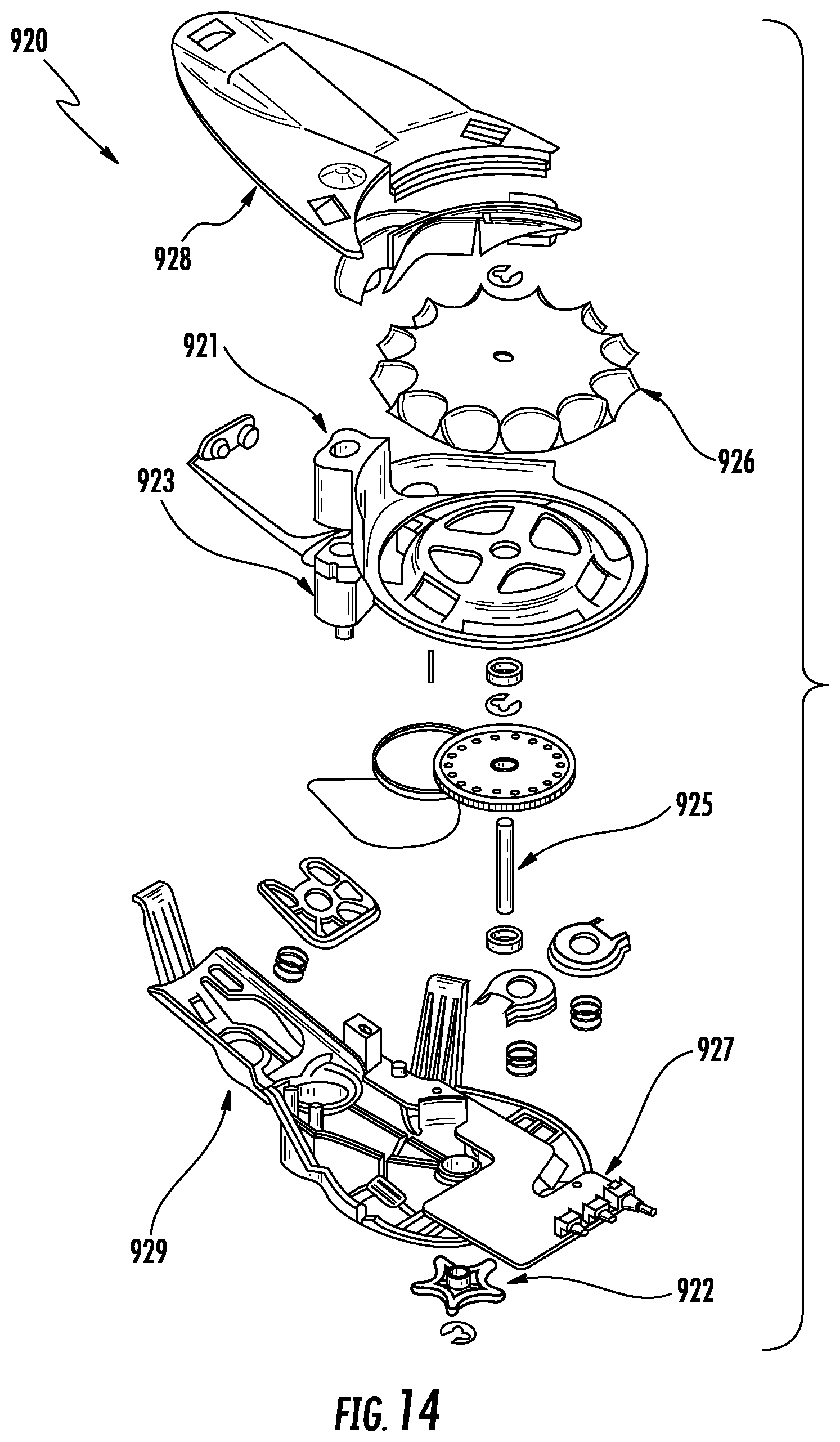 Patent US12410986 Figure 10 – Projectile loader having streamlined external body and internal opening mechanism