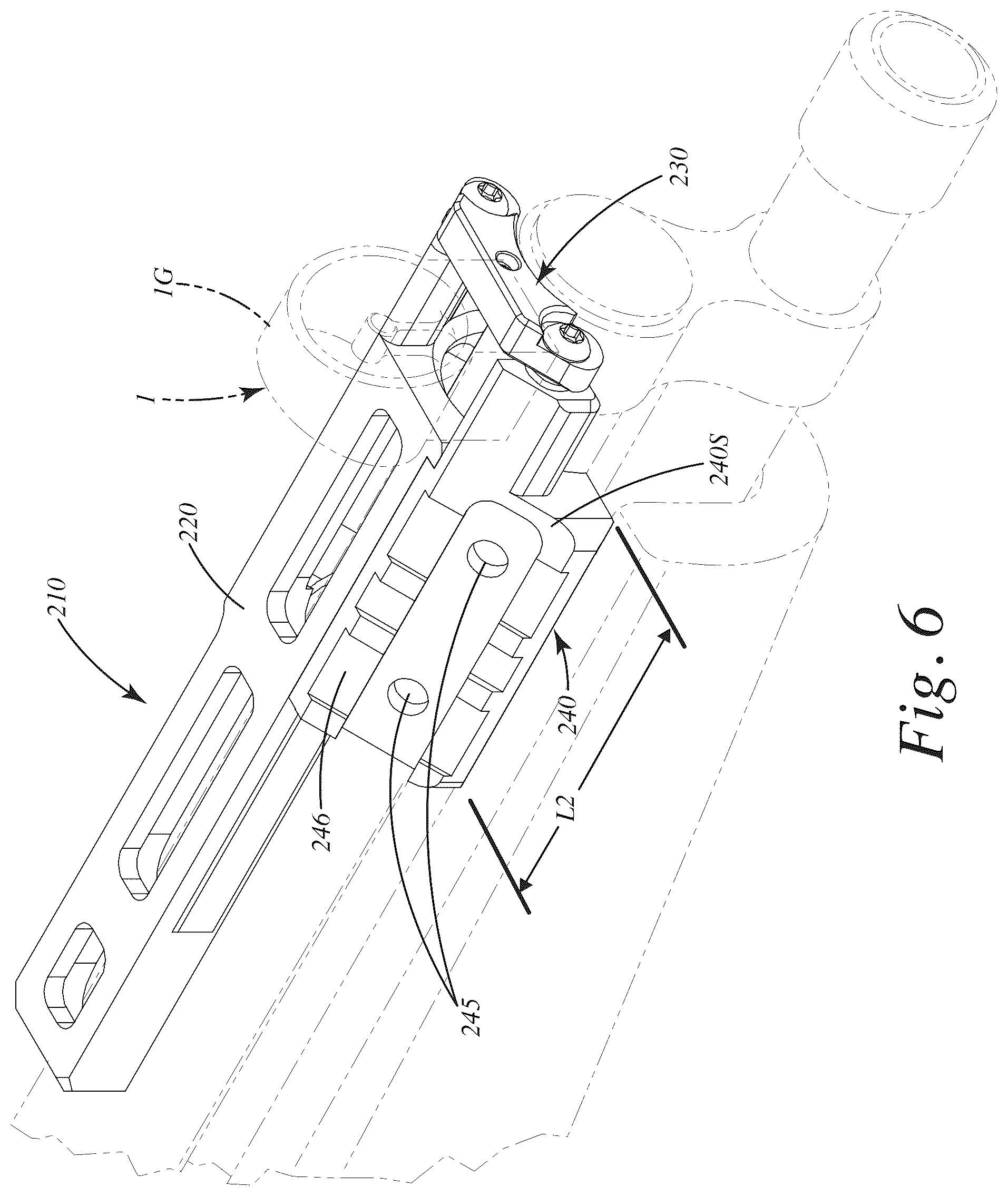 Patent US12410989 Figure 6 – Sight mount and related method of use