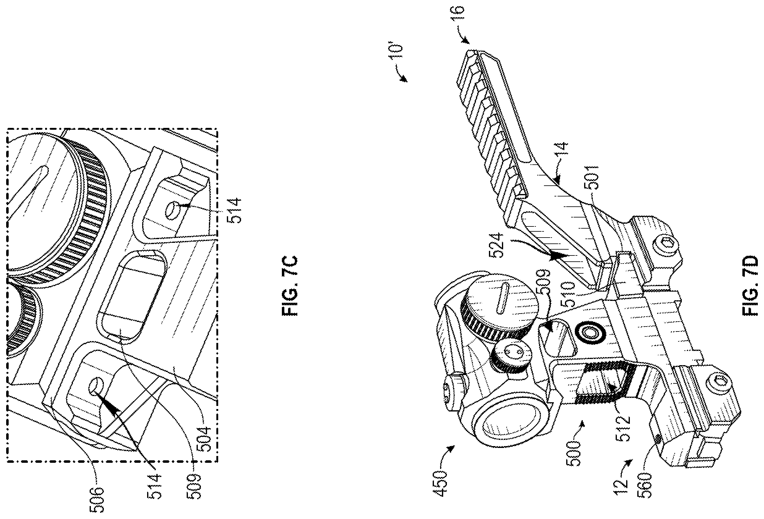 Patent US12410991 Figure 11 – Systems and methods for multi-accessory mount assembly for a firearm