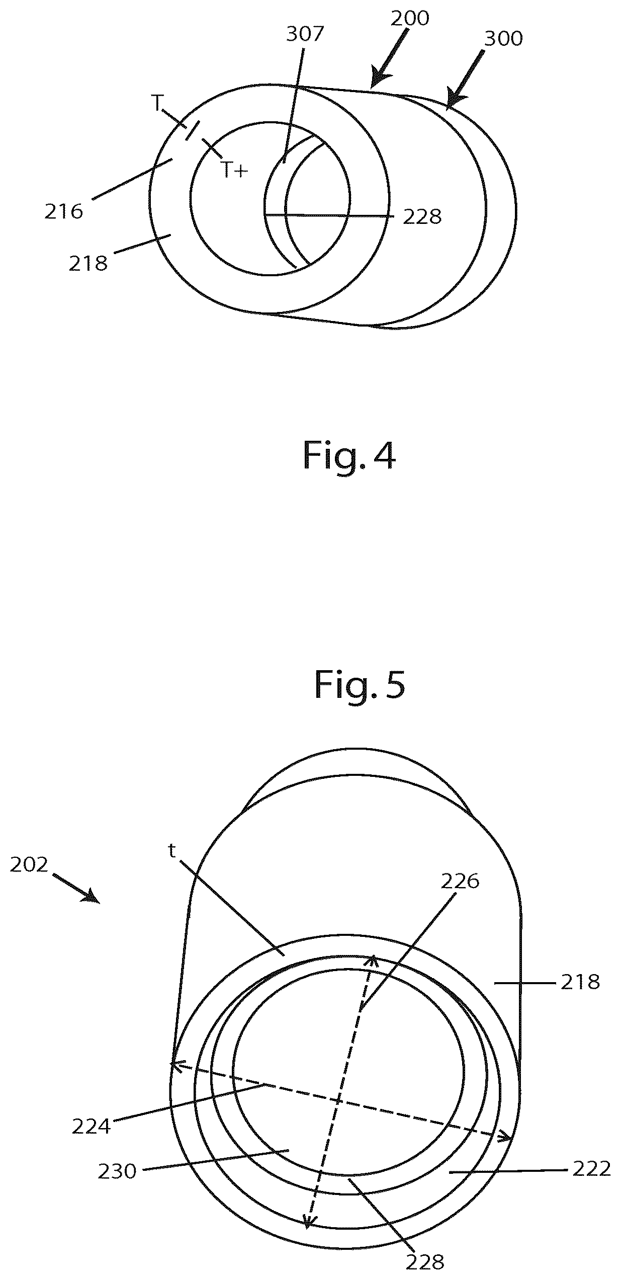 Patent US12410994 Figure 5 – Polymer-based cartridge casing for subsonic ammunition